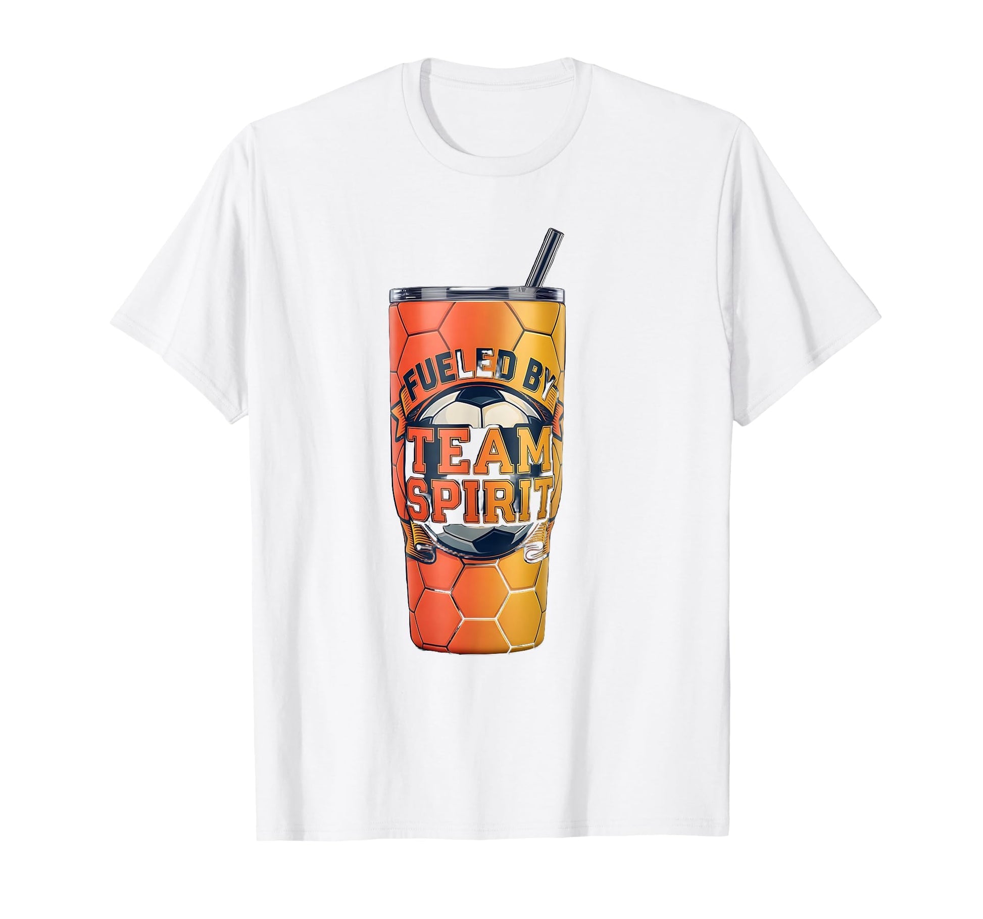 Fueled Team Spirit Soccer Mom T-Shirt - Minimalist Print Unisex - T-Shirt, Sweatshirt, Hoodie