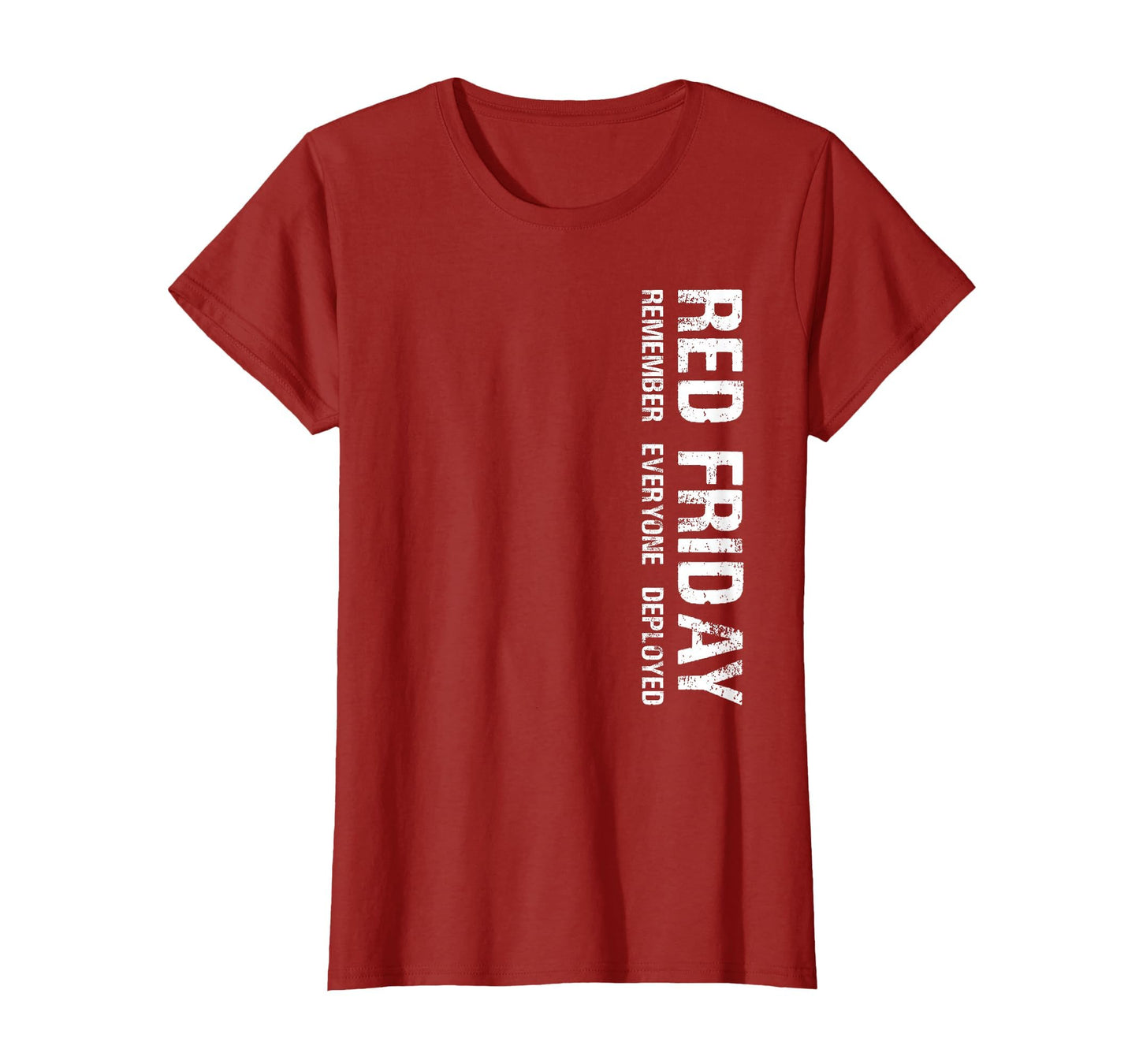 Fridays We Wear Red Soldiers Veterans T-Shirt - Aesthetic Graphic Unisex - T-Shirt, Sweatshirt, Hoodie