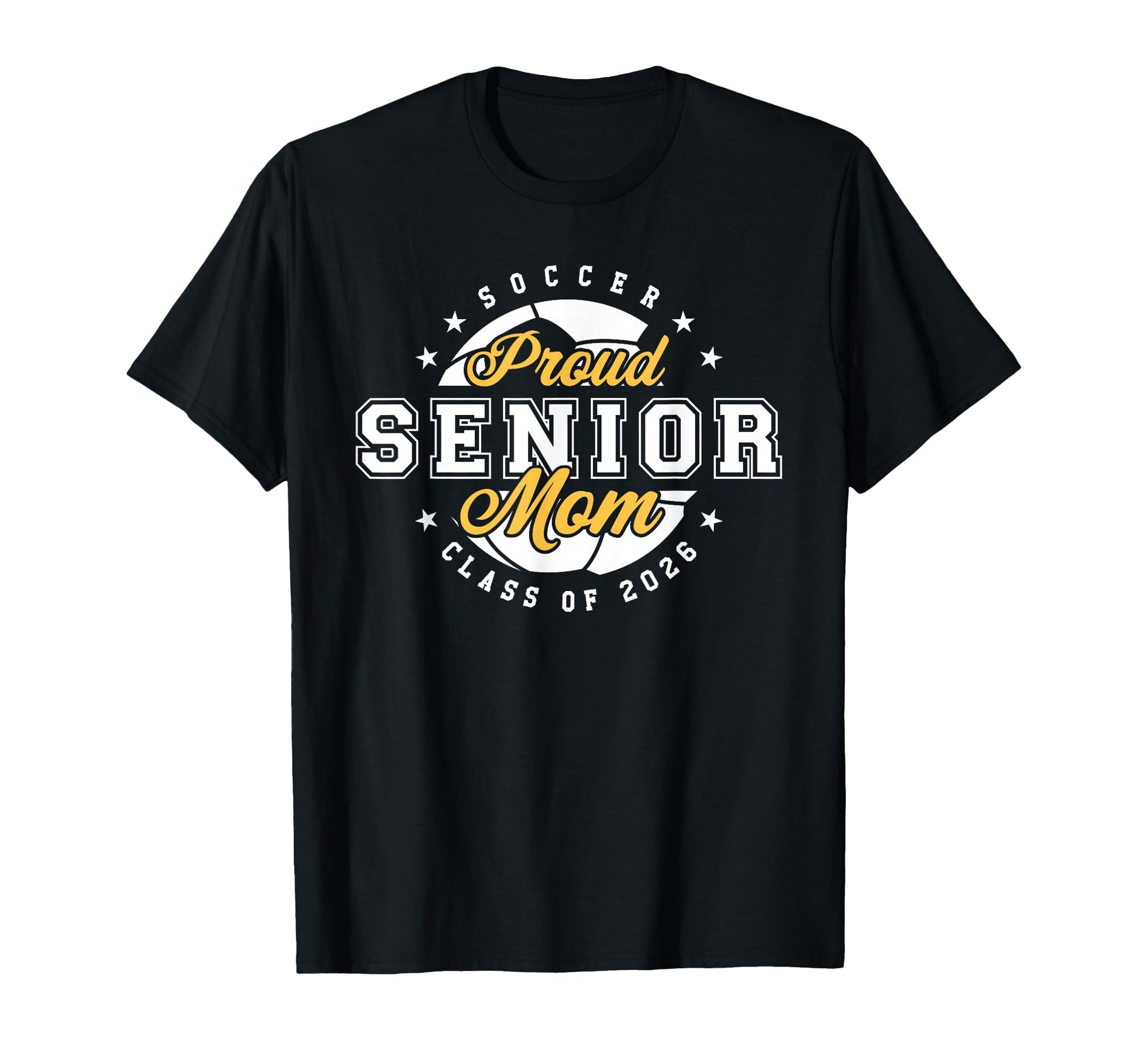 Proud Mom Soccer Player Senior Year T-Shirt - Minimalist Print Unisex - T-Shirt, Sweatshirt, Hoodie