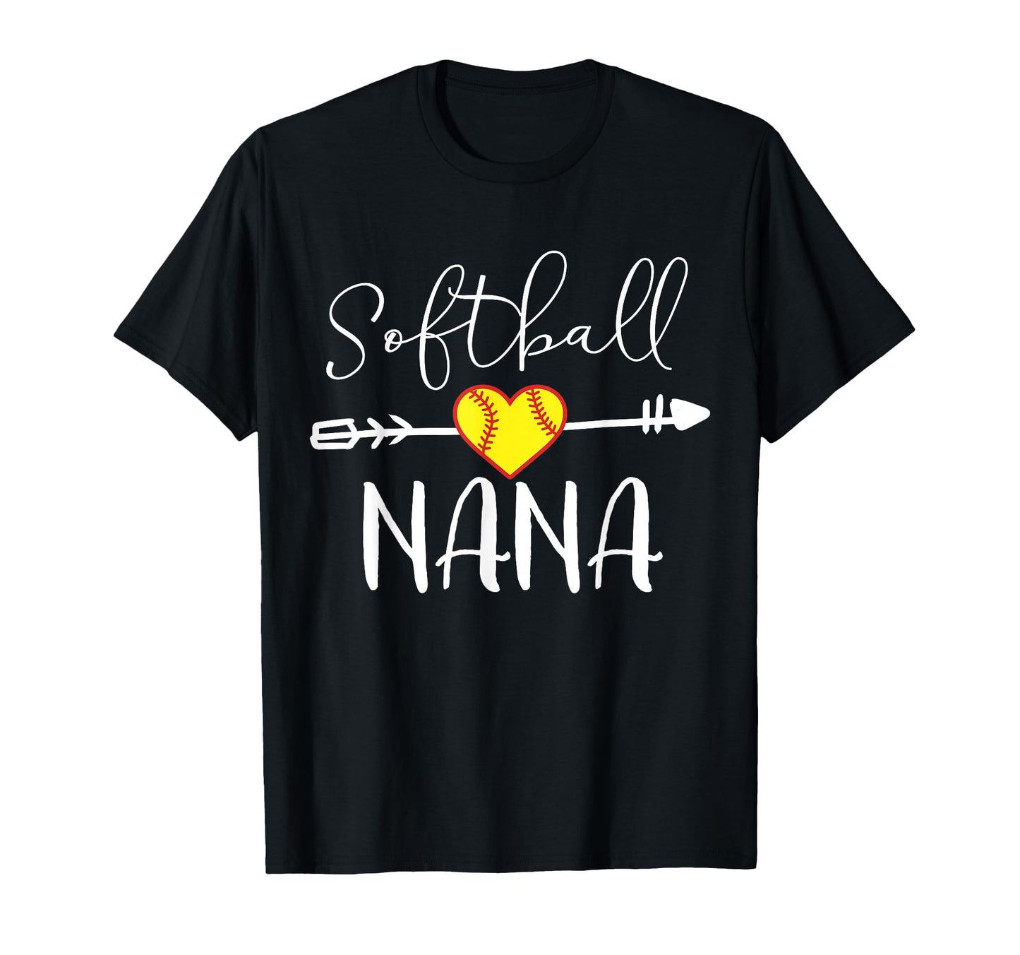 Softball Nana T-Shirt - Minimalist Print Men Women - T-Shirt, Sweatshirt, Hoodie