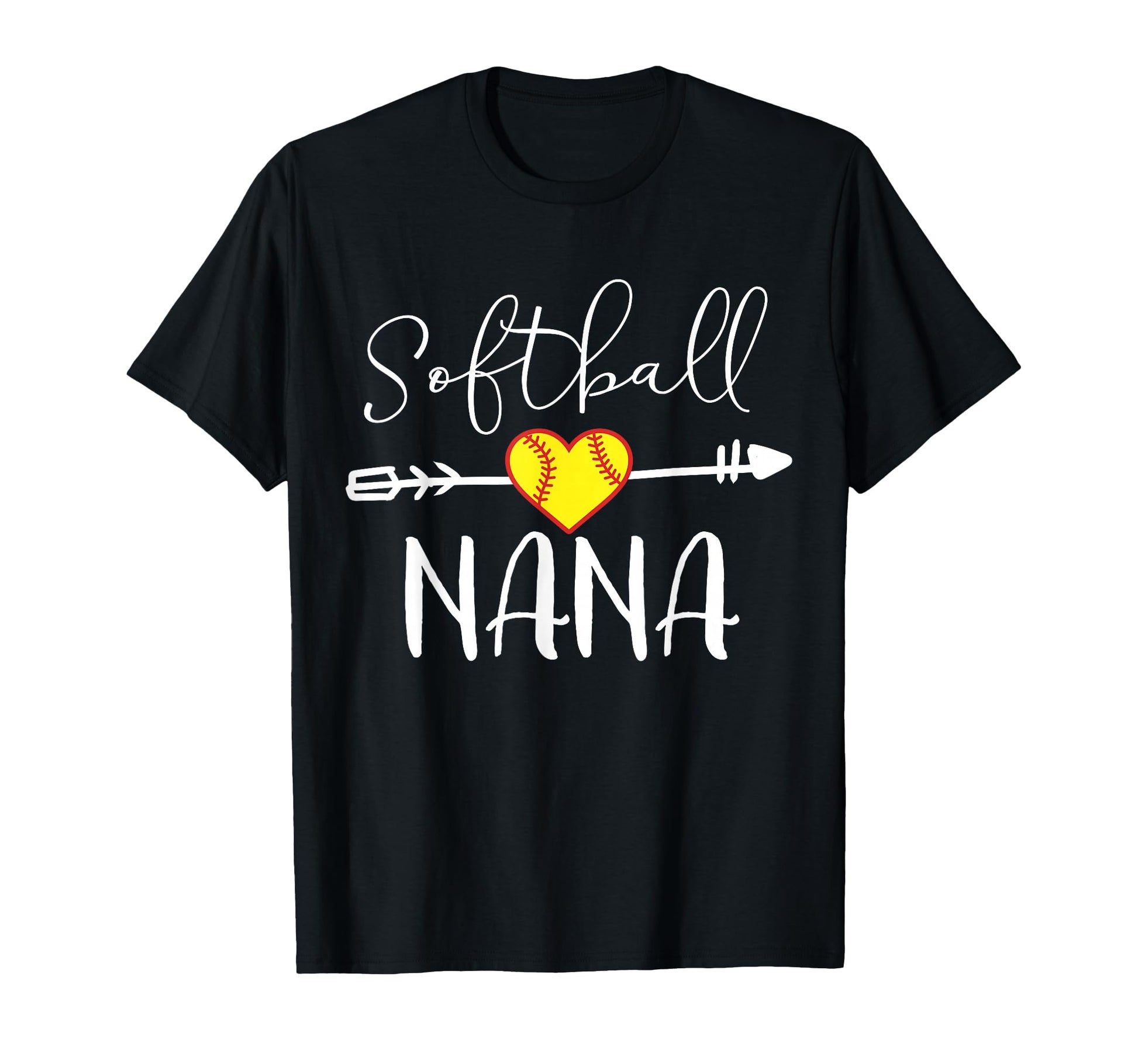 Softball Nana T-Shirt - Minimalist Print Men Women - T-Shirt, Sweatshirt, Hoodie