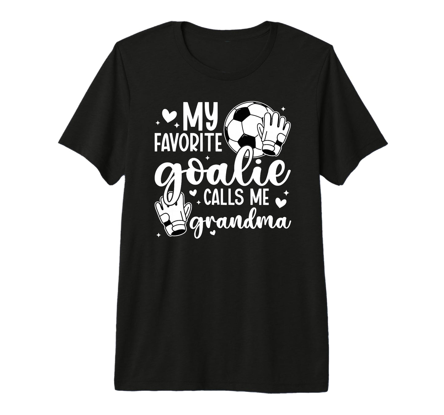 Proud Soccer Goalie Grandma Soccer T-Shirt - Custom Art Print for Adults - T-Shirt, Sweatshirt, Hoodie