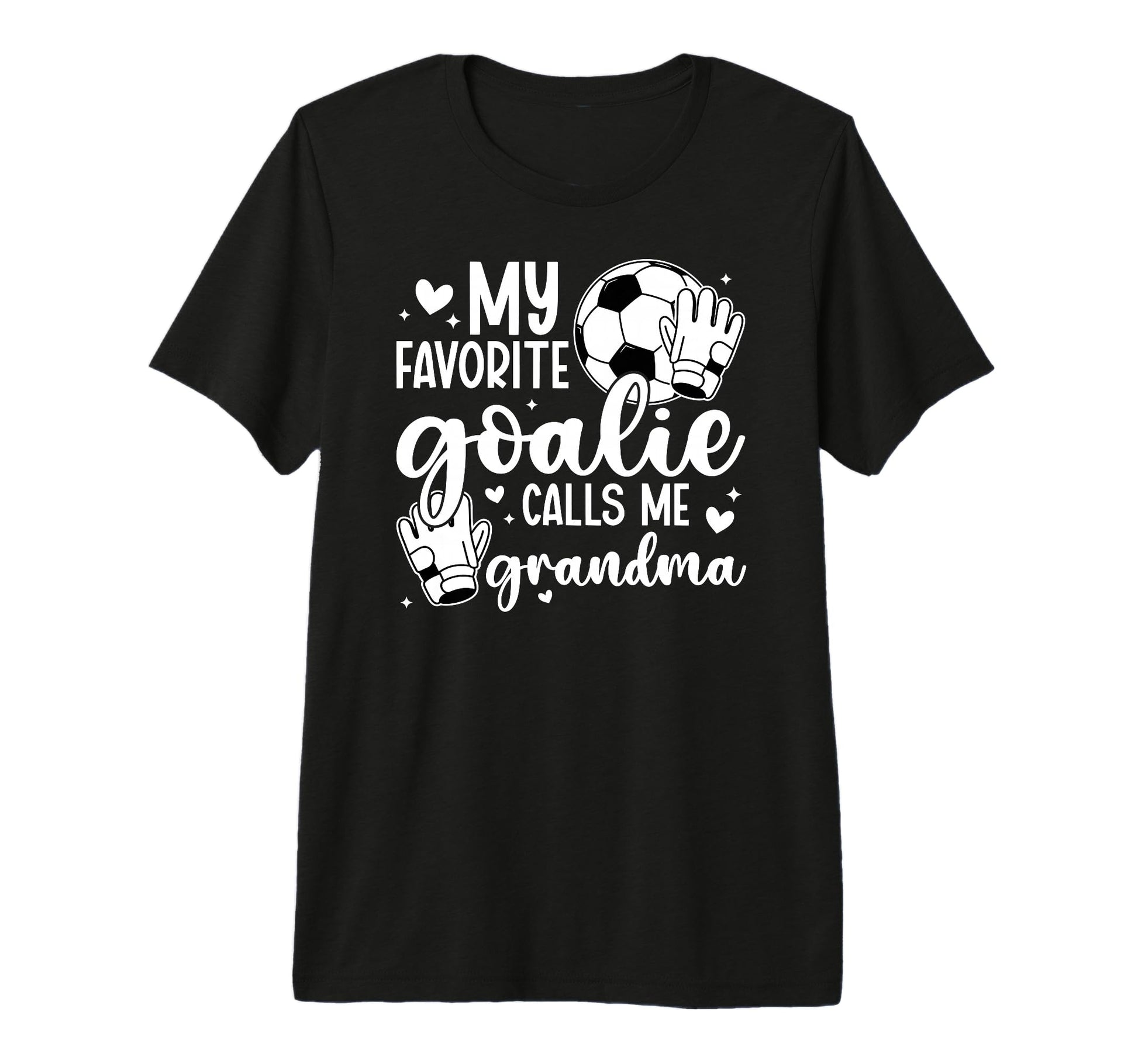 Proud Soccer Goalie Grandma Soccer T-Shirt - Custom Art Print for Adults - T-Shirt, Sweatshirt, Hoodie
