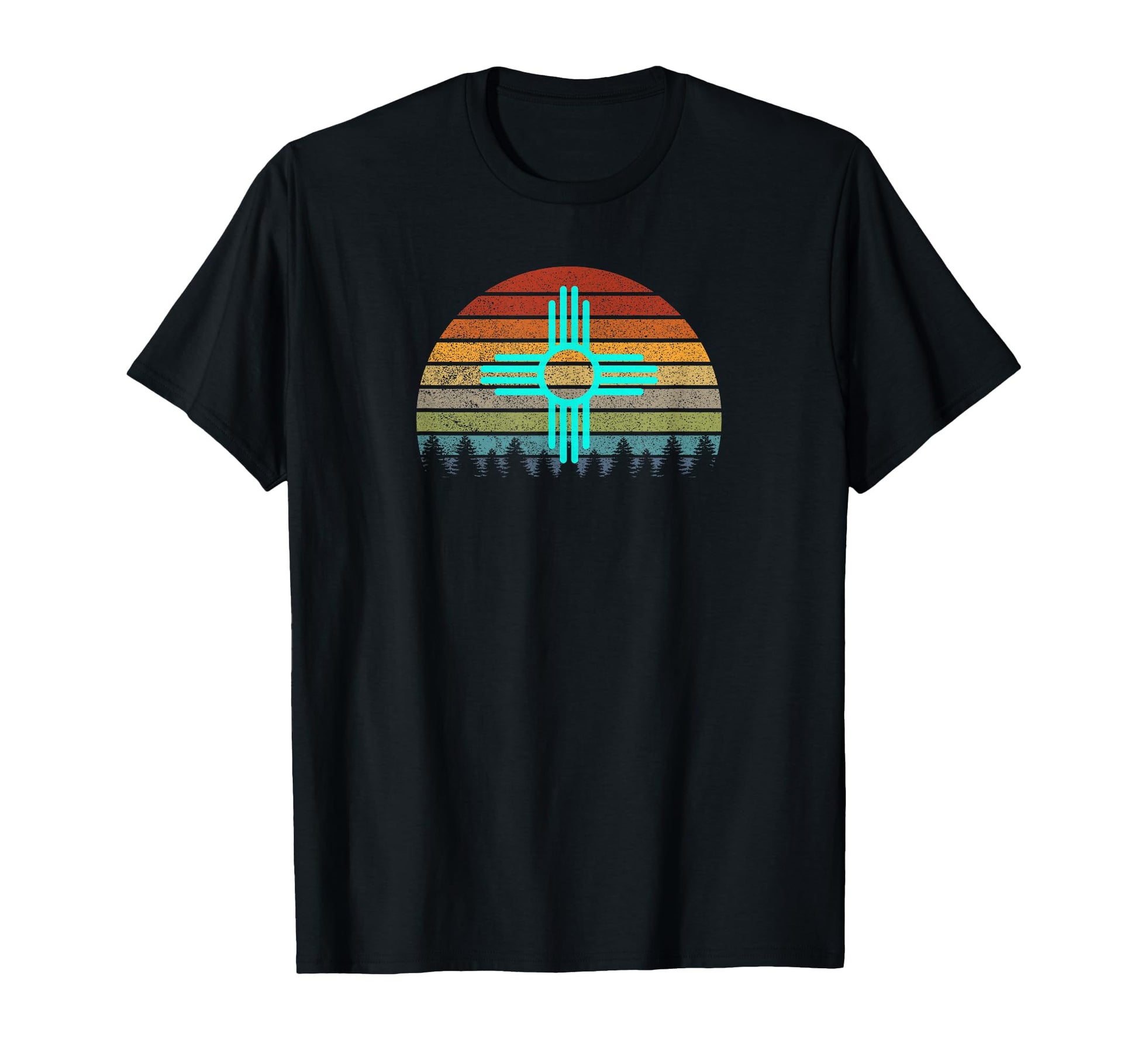 Zia New Mexico Gift Zia Symbol T-Shirt - Custom Art Print Men Women - T-Shirt, Sweatshirt, Hoodie