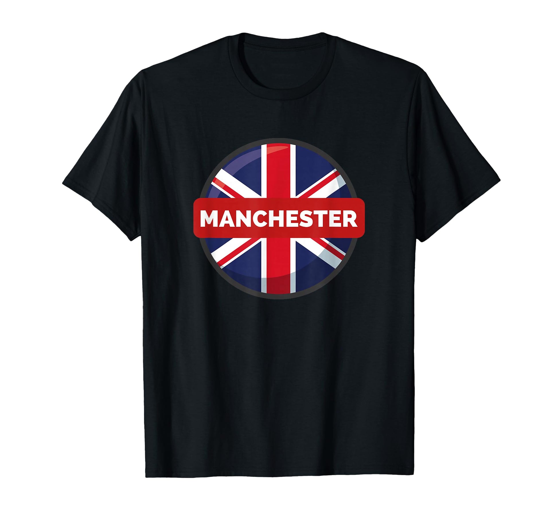 Manchester Uk Flag United Kingdom T-Shirt - Minimalist Print Unisex - T-Shirt, Sweatshirt, Hoodie