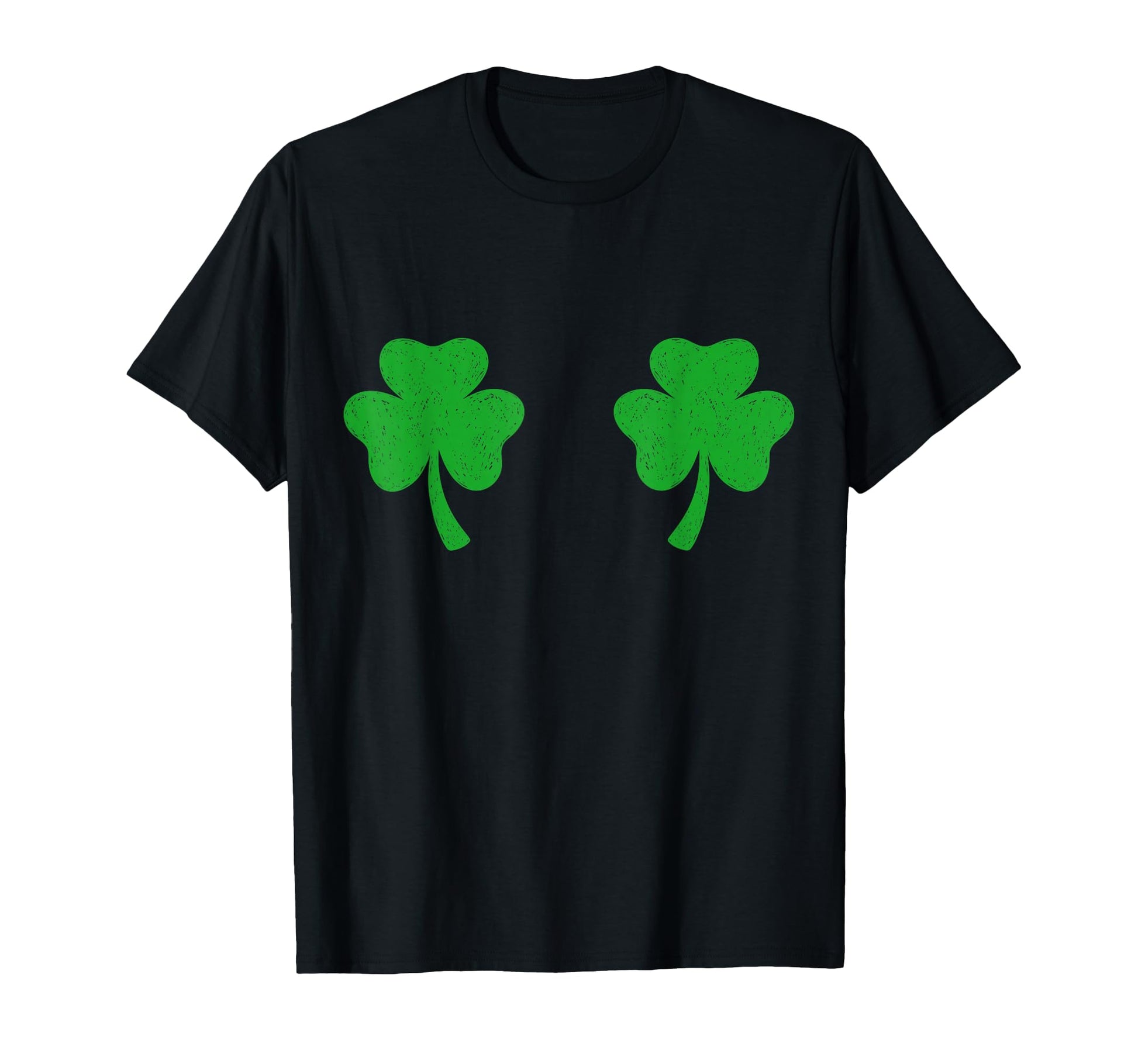 Shamrock Boobs Irish Boobies St Patricks Day T-Shirt - Graphic Print Unisex - T-Shirt, Sweatshirt, Hoodie