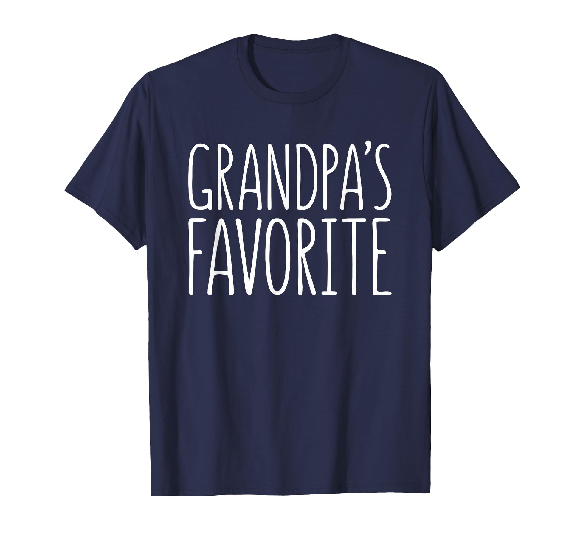 Grandpas Favorite Grandchild T-Shirt - Aesthetic Graphic Men Women - T-Shirt, Sweatshirt, Hoodie