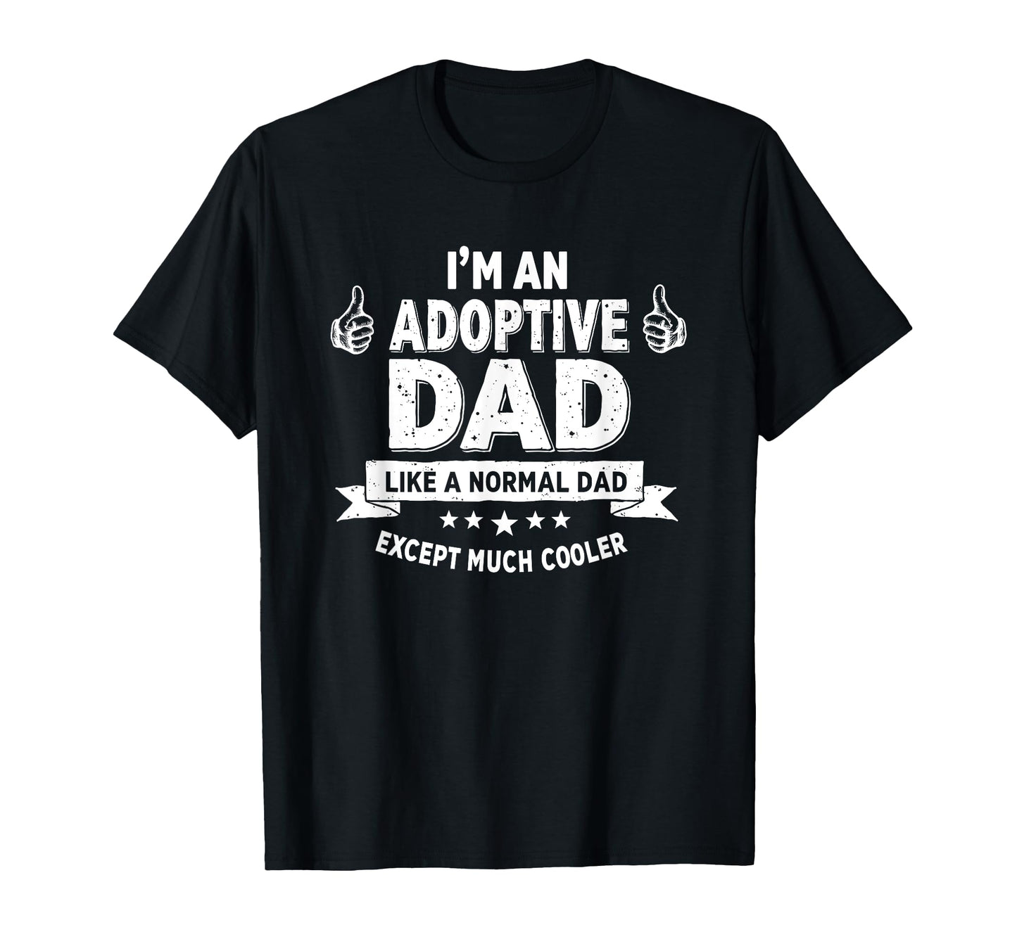 Fathers Day Happy Adoption Day T-Shirt - Custom Art Print for Adults - T-Shirt, Sweatshirt, Hoodie