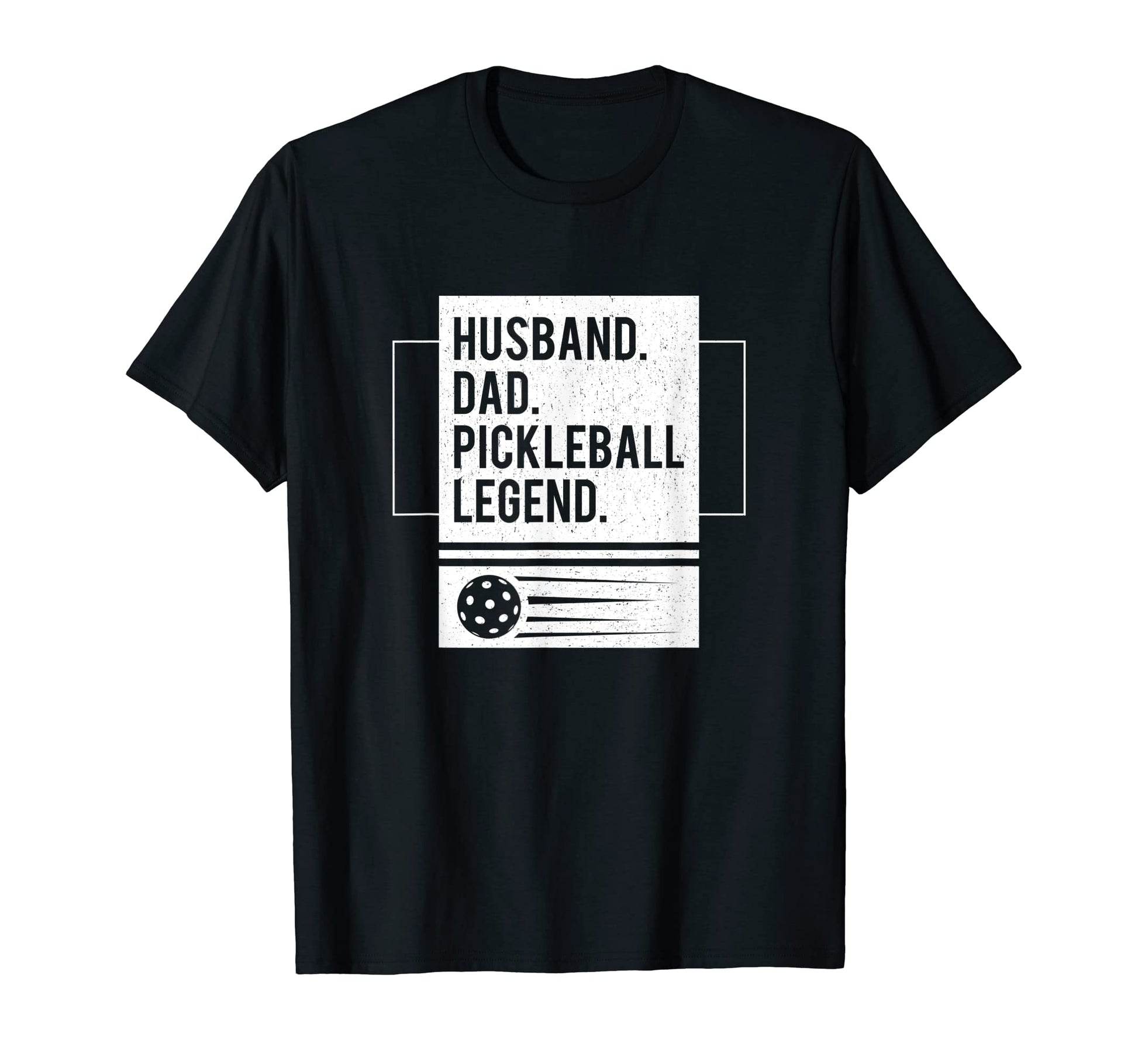 Husband Dad Pickleball Legend Hoodie - Casual Everyday Wear for Adults - T-Shirt, Sweatshirt, Hoodie
