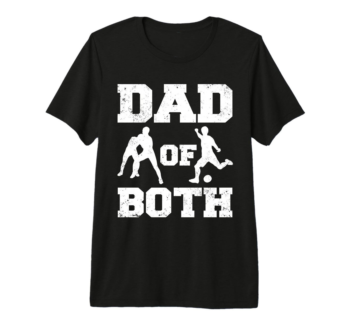 Mens Dad Both Funny Wrestling Soccer T-Shirt - Streetwear Style for Adults - T-Shirt, Sweatshirt, Hoodie