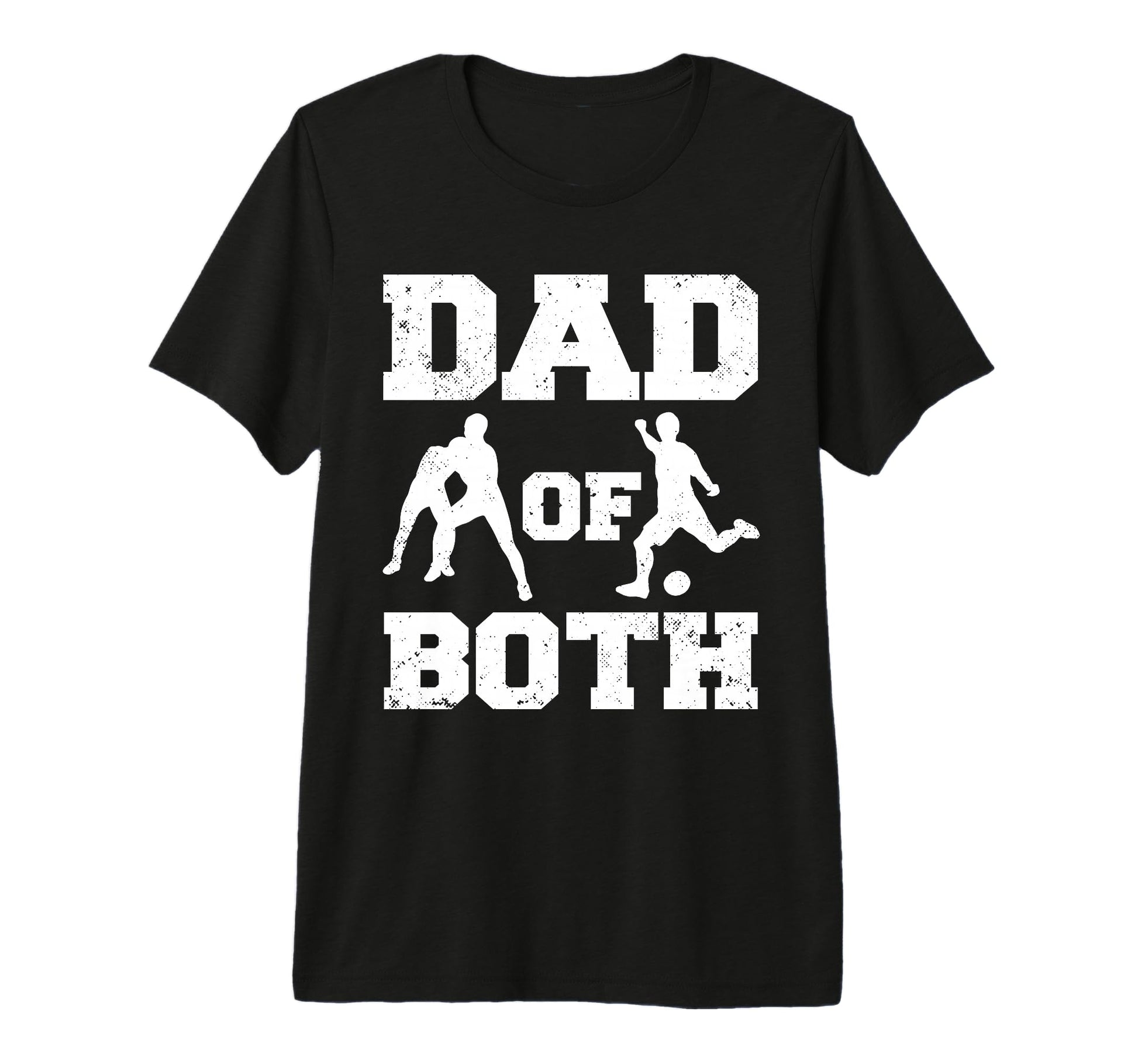 Mens Dad Both Funny Wrestling Soccer T-Shirt - Streetwear Style for Adults - T-Shirt, Sweatshirt, Hoodie