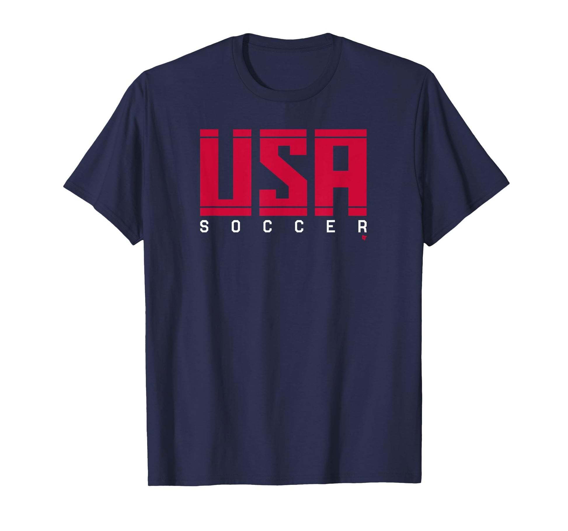 Usa Soccer Text United States Soccer T-Shirt - Trendy Graphic Unisex - T-Shirt, Sweatshirt, Hoodie
