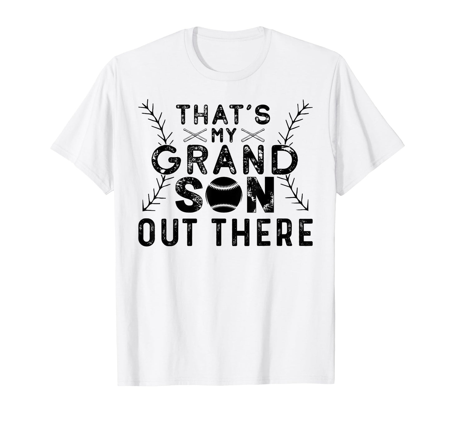 Thats My Grandson Out There Baseball T-Shirt - Trendy Graphic Unisex - T-Shirt, Sweatshirt, Hoodie