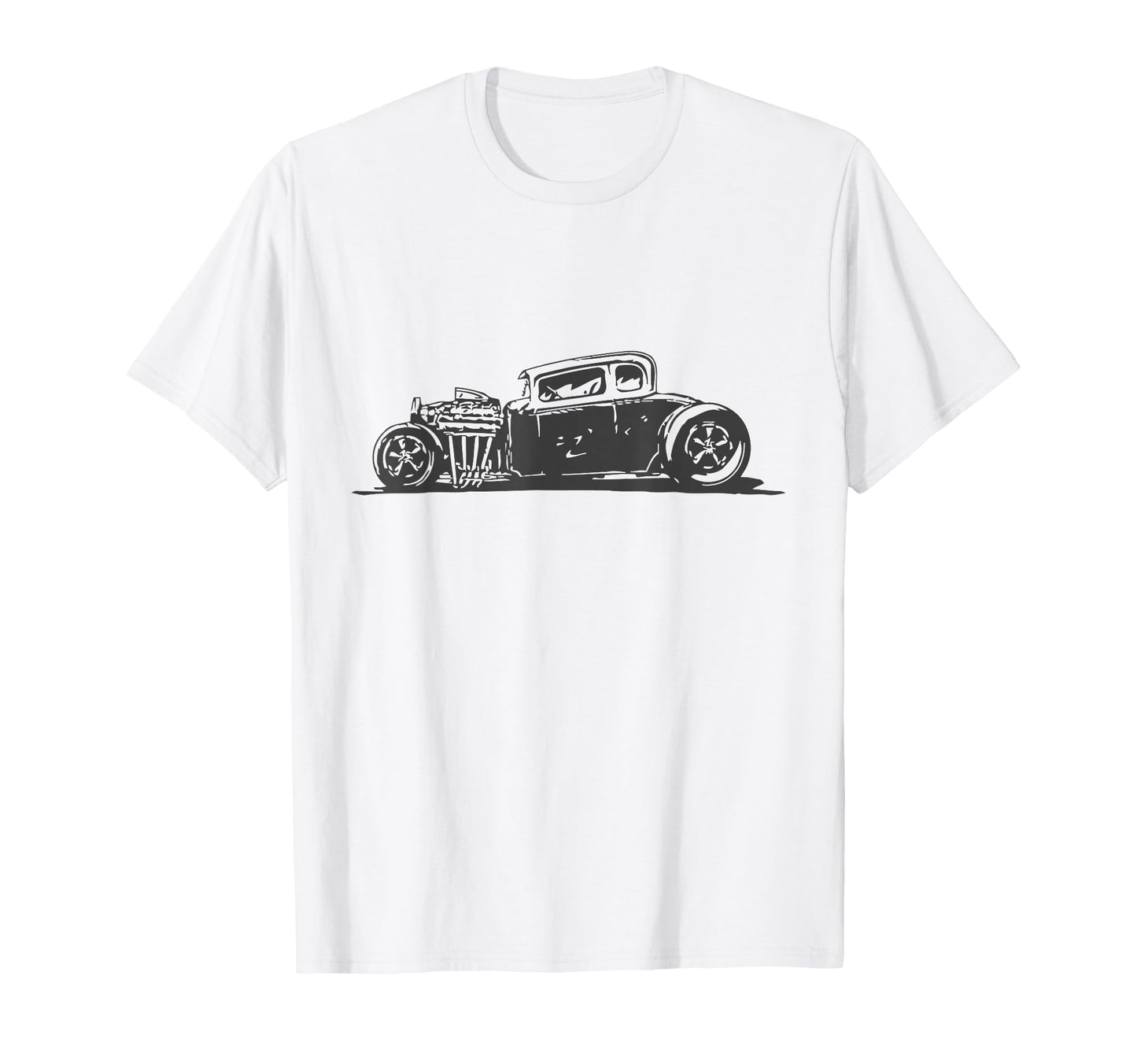 Hot Rod Rust Racer Old Muscle Car T-Shirt - Streetwear Style Men Women - T-Shirt, Sweatshirt, Hoodie