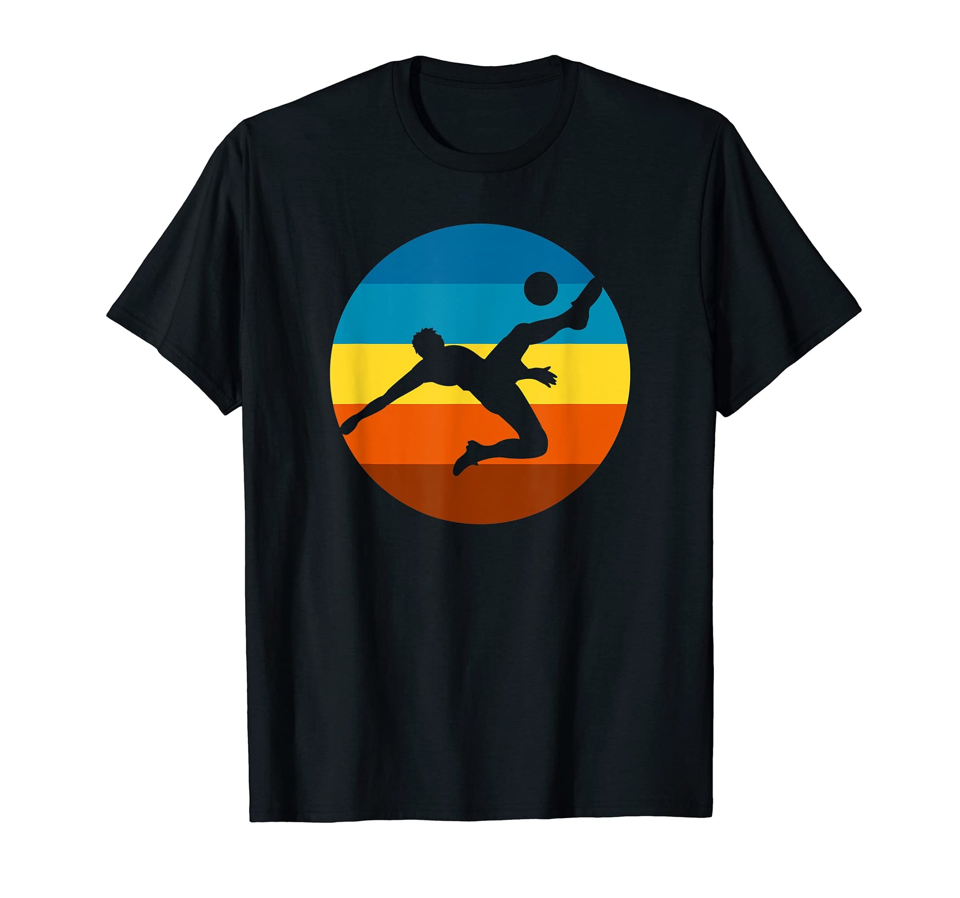 Soccer Sunset Football Soccer Players T-Shirt - Aesthetic Graphic Unisex - T-Shirt, Sweatshirt, Hoodie