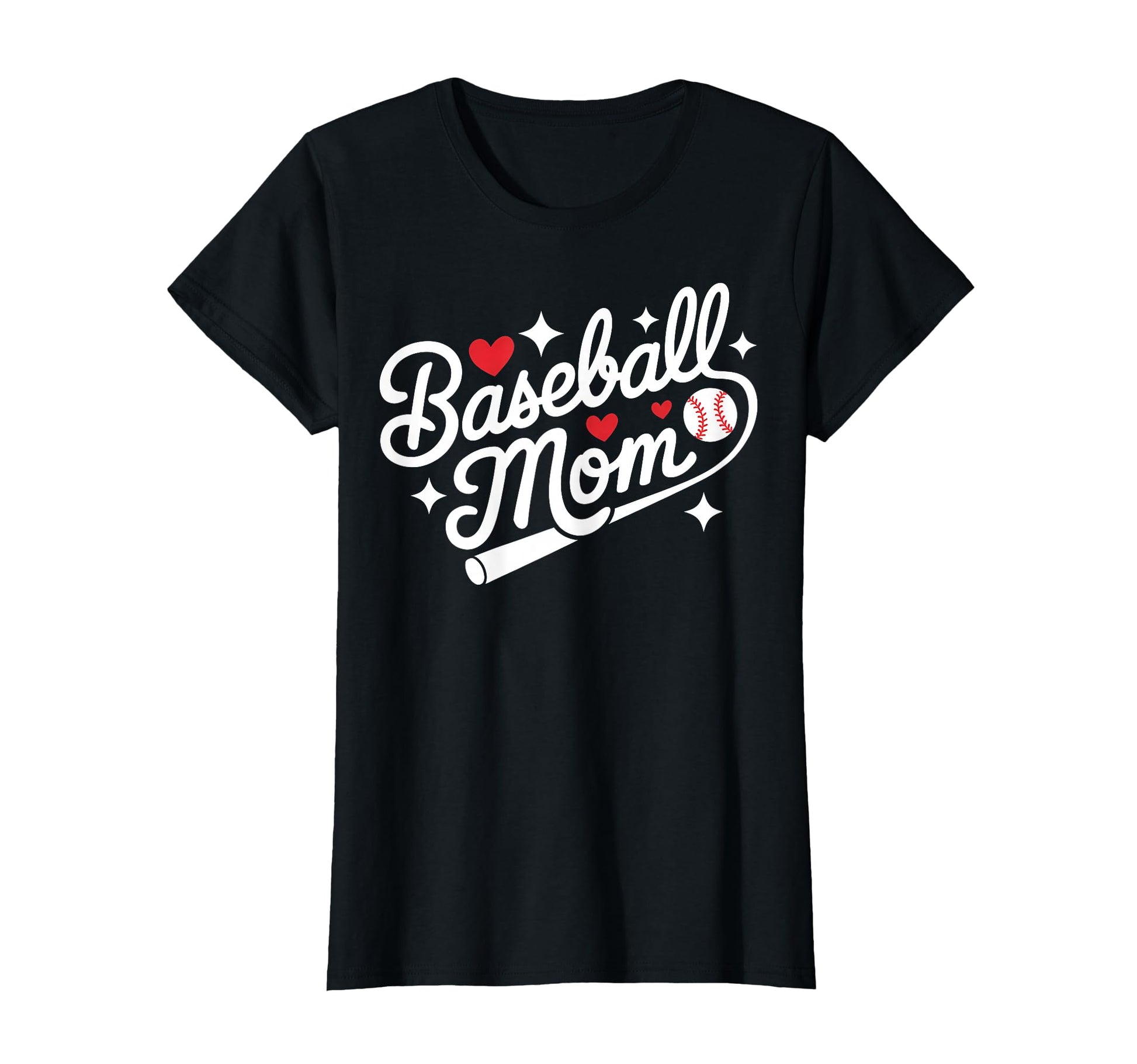 Baseball Mom Sports Player Mother T-Shirt - Minimalist Print for Adults - T-Shirt, Sweatshirt, Hoodie