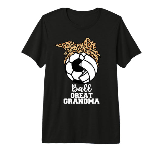 Ball Great Grandma Funny Soccer T-Shirt - Streetwear Style for Adults - T-Shirt, Sweatshirt, Hoodie