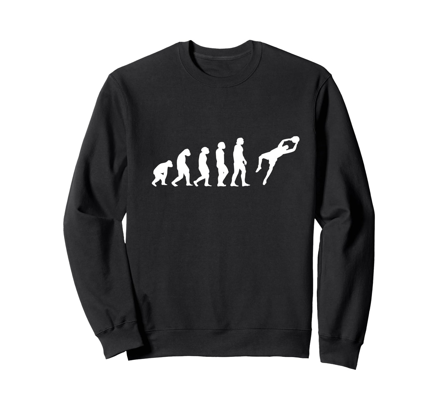 Soccer Goalie Evolution Goalkeeper Sweatshirt - Fun Novelty Design Unisex - T-Shirt, Sweatshirt, Hoodie