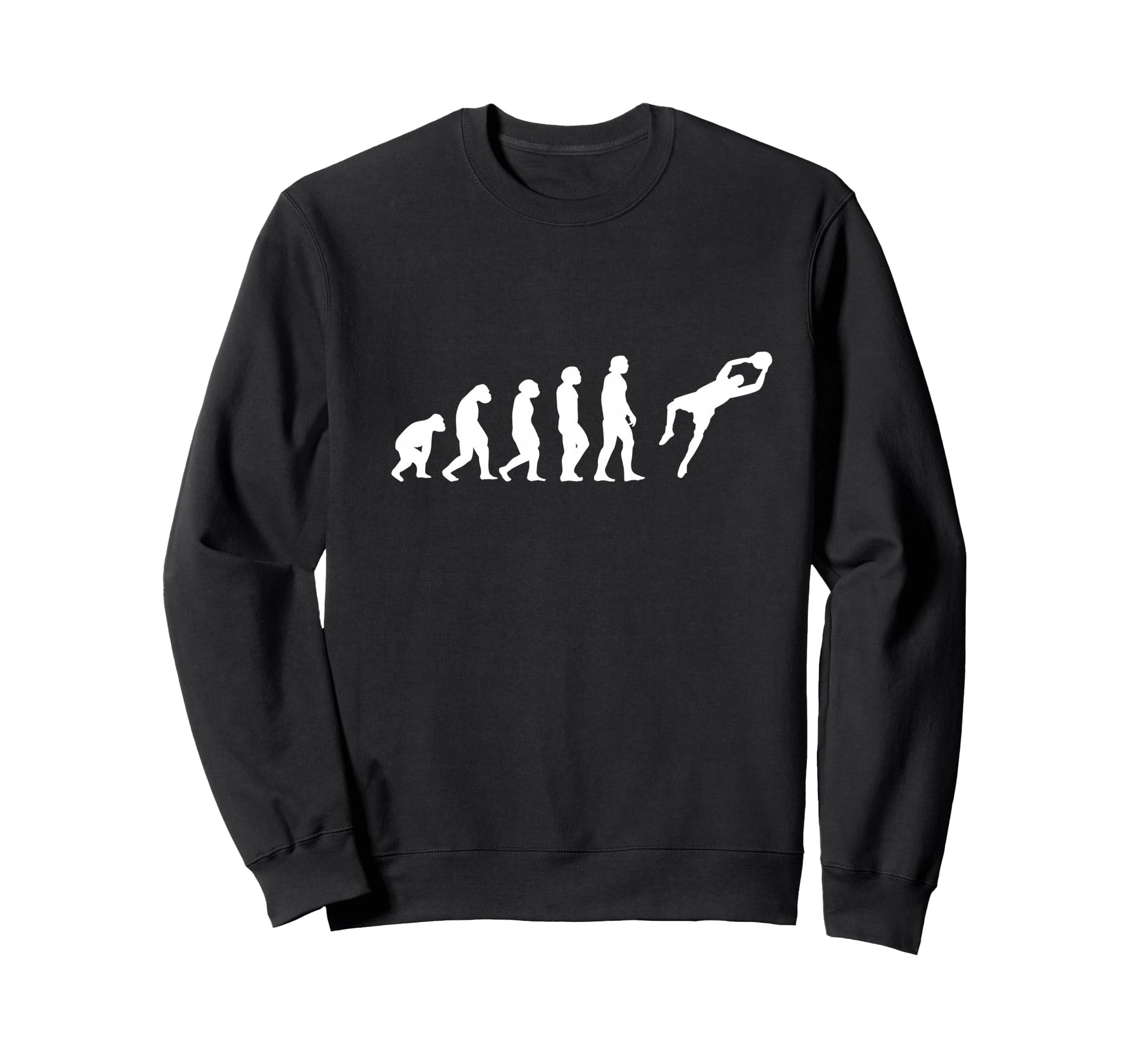 Soccer Goalie Evolution Goalkeeper Sweatshirt - Fun Novelty Design Unisex - T-Shirt, Sweatshirt, Hoodie