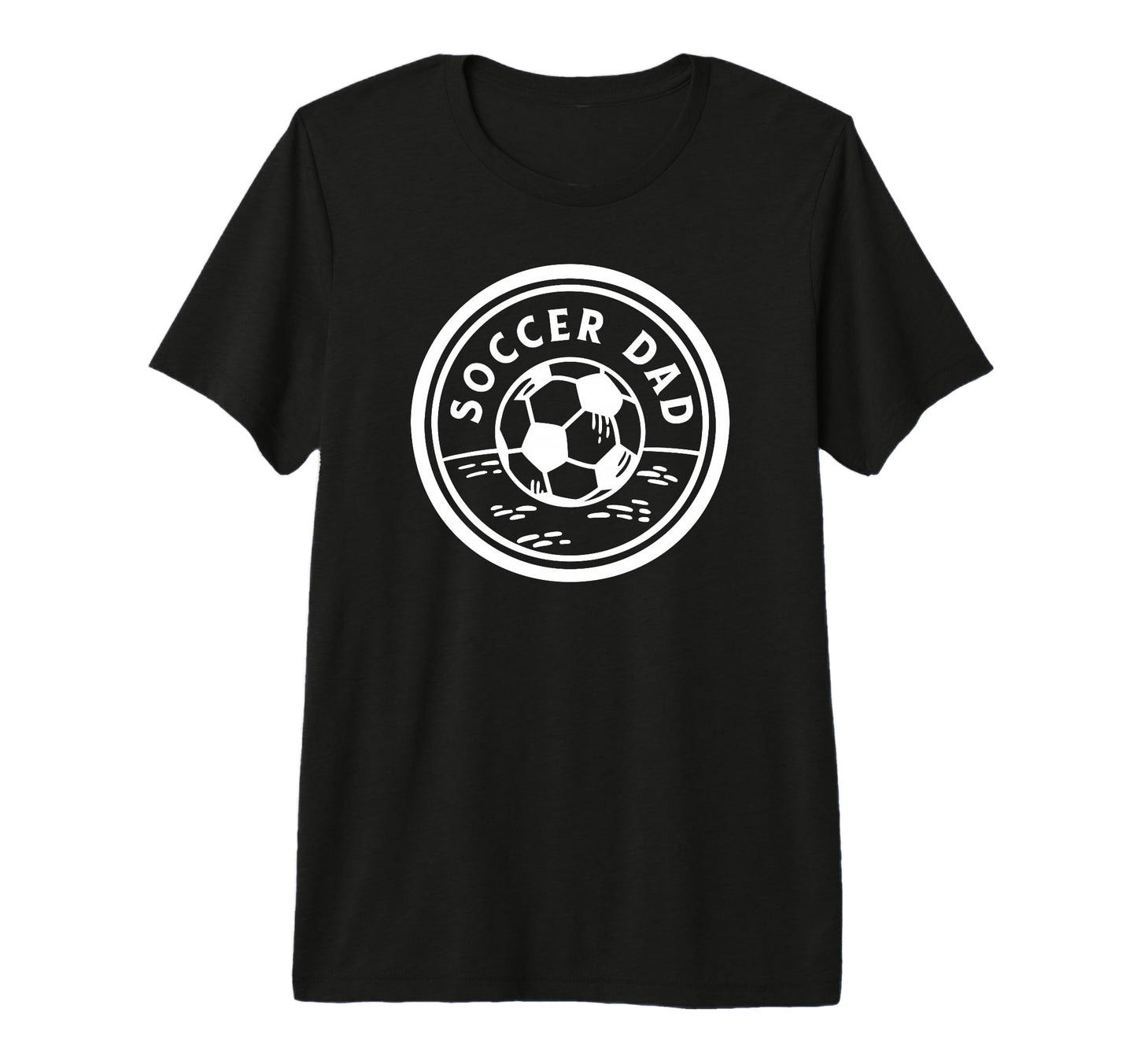 Soccer Sports Funny Soccer Dad Tri Blend T-Shirt - Streetwear Style Unisex - T-Shirt, Sweatshirt, Hoodie