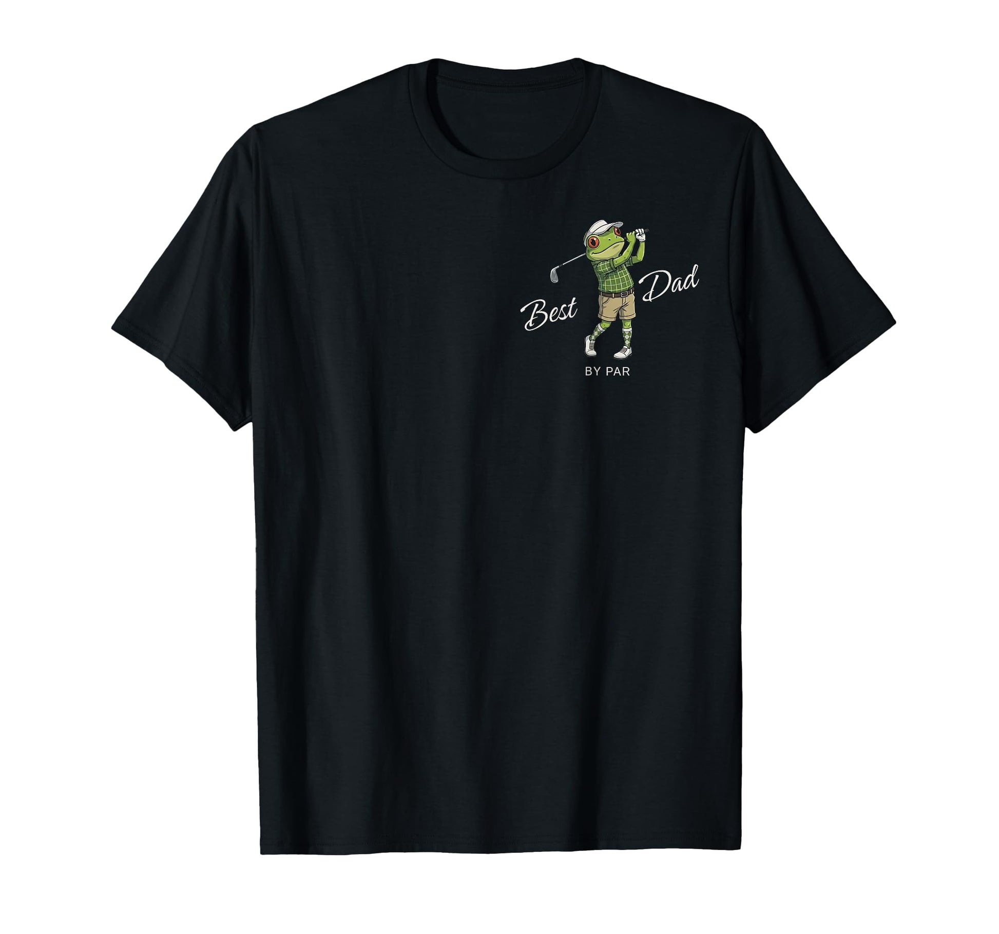 Best Dad Par Funny Golf Frog Dad Golfing T-Shirt - Unique Graphic Unisex - T-Shirt, Sweatshirt, Hoodie