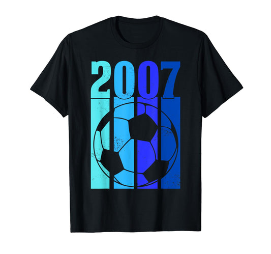 2007 Soccer T-Shirt - Aesthetic Graphic for Adults - T-Shirt, Sweatshirt, Hoodie