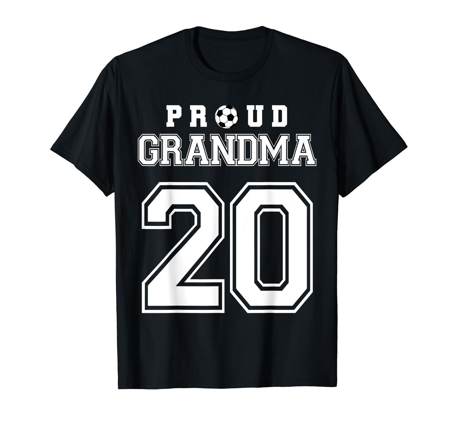Number 20 Custom Proud Soccer Futbol T-Shirt - Graphic Print for Adults - T-Shirt, Sweatshirt, Hoodie