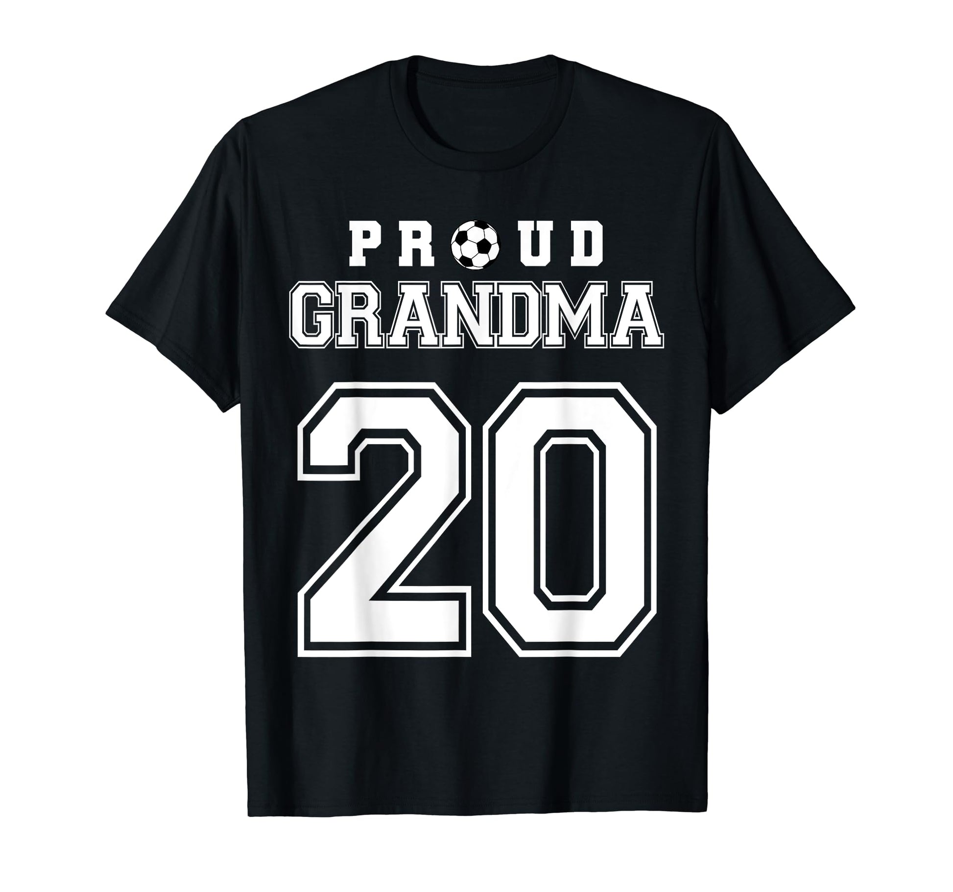 Number 20 Custom Proud Soccer Futbol T-Shirt - Graphic Print for Adults - T-Shirt, Sweatshirt, Hoodie