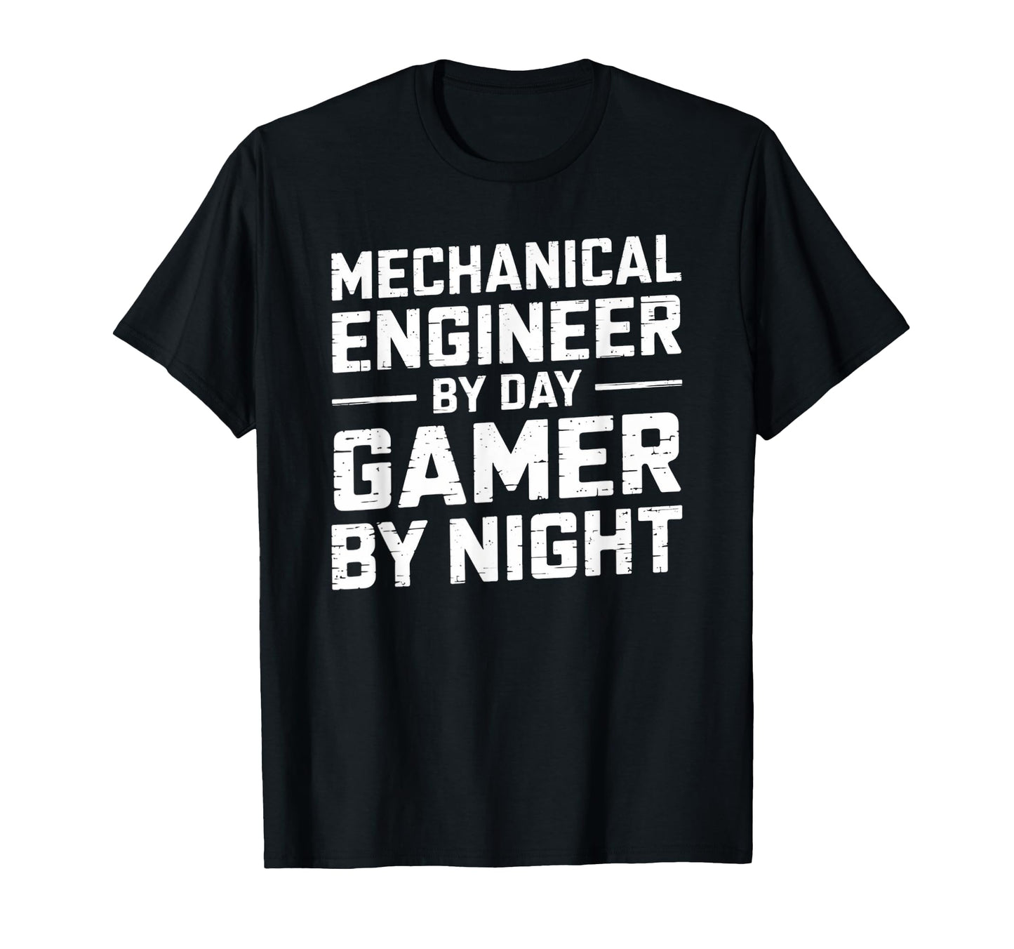 Mechanical Engineer Day Gamer Night T-Shirt - Aesthetic Graphic for Adults - T-Shirt, Sweatshirt, Hoodie