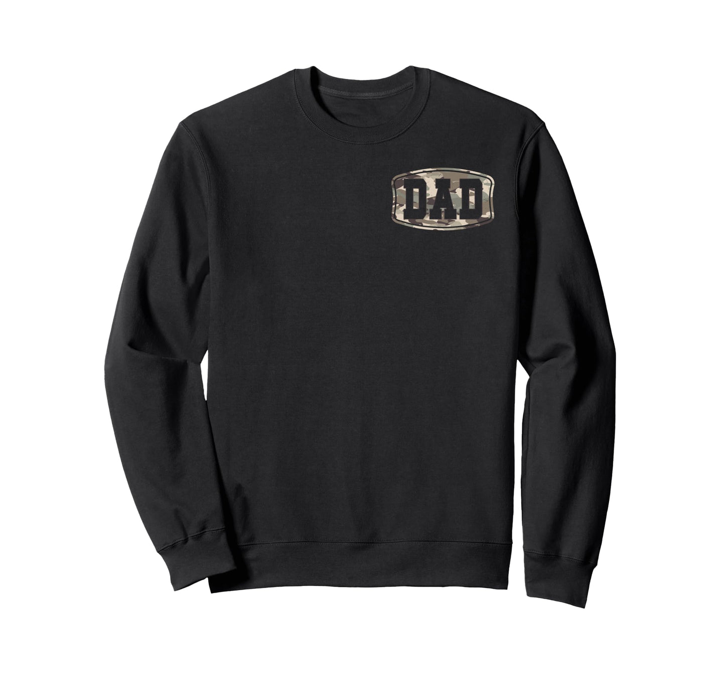Old School Camo Dad Pocket Sweatshirt - Casual Everyday Wear Unisex - T-Shirt, Sweatshirt, Hoodie