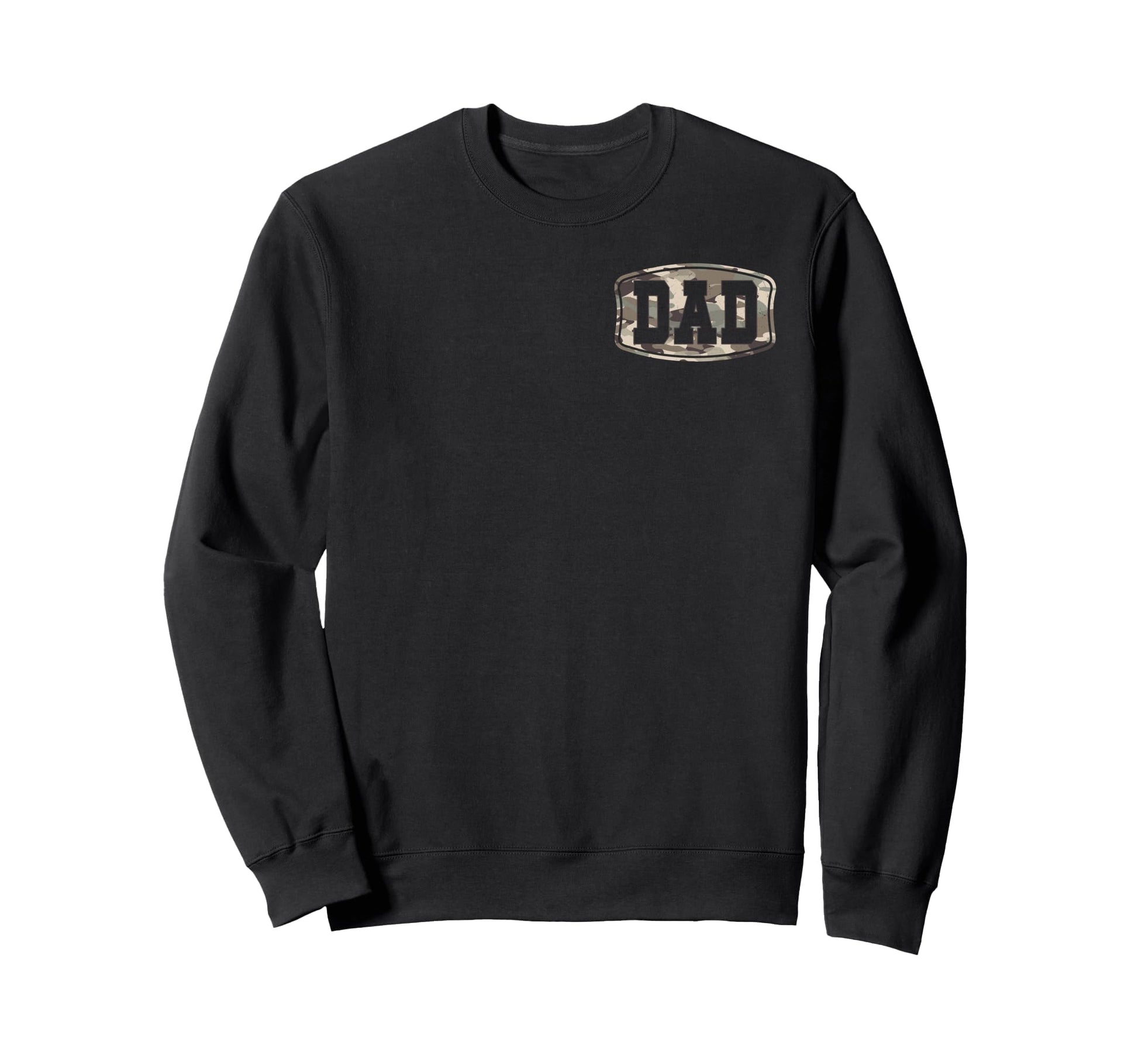 Old School Camo Dad Pocket Sweatshirt - Casual Everyday Wear Unisex - T-Shirt, Sweatshirt, Hoodie