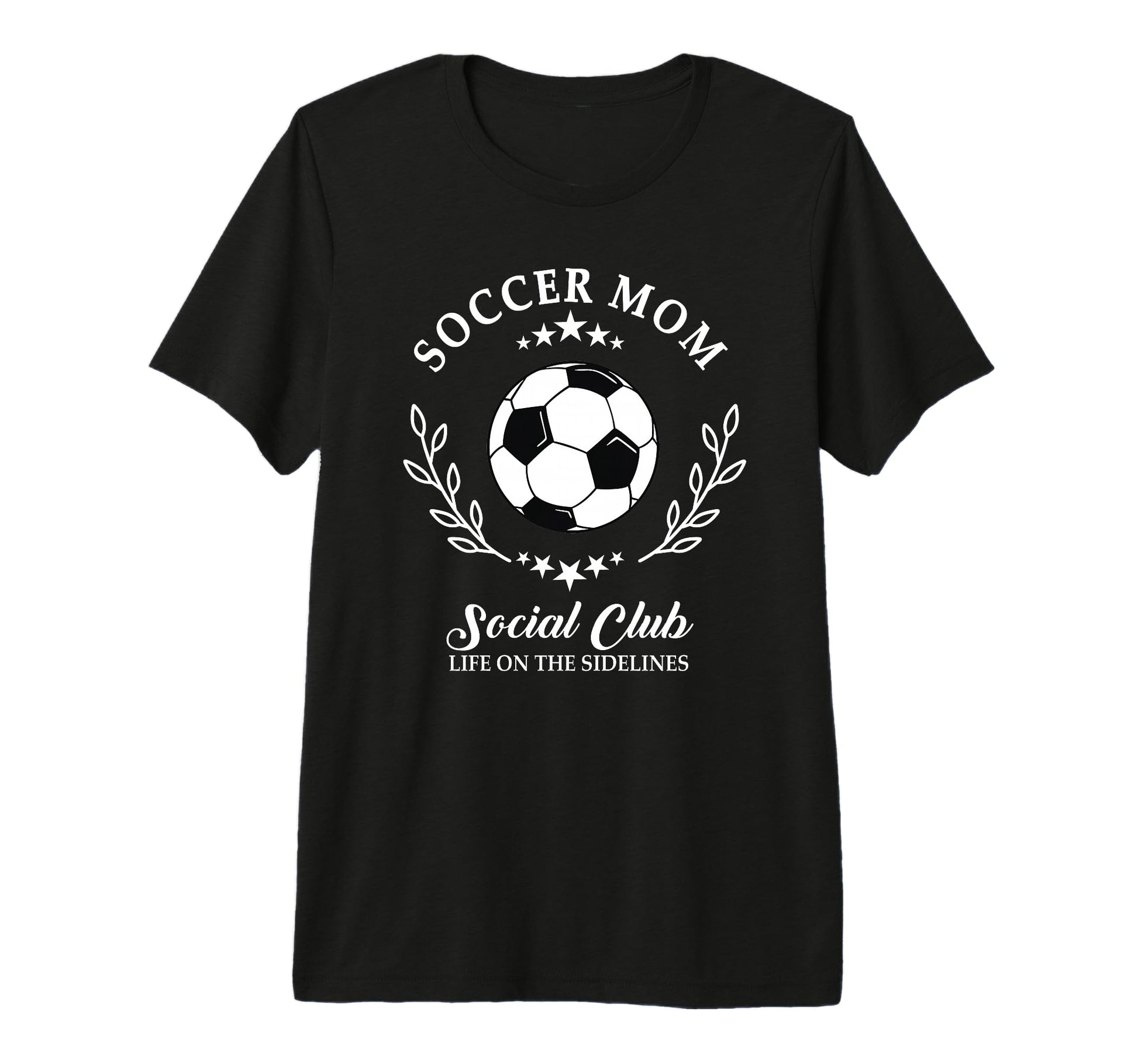 Sideline Social Club Soccer Mom Game T-Shirt - Casual Everyday Wear Unisex - T-Shirt, Sweatshirt, Hoodie