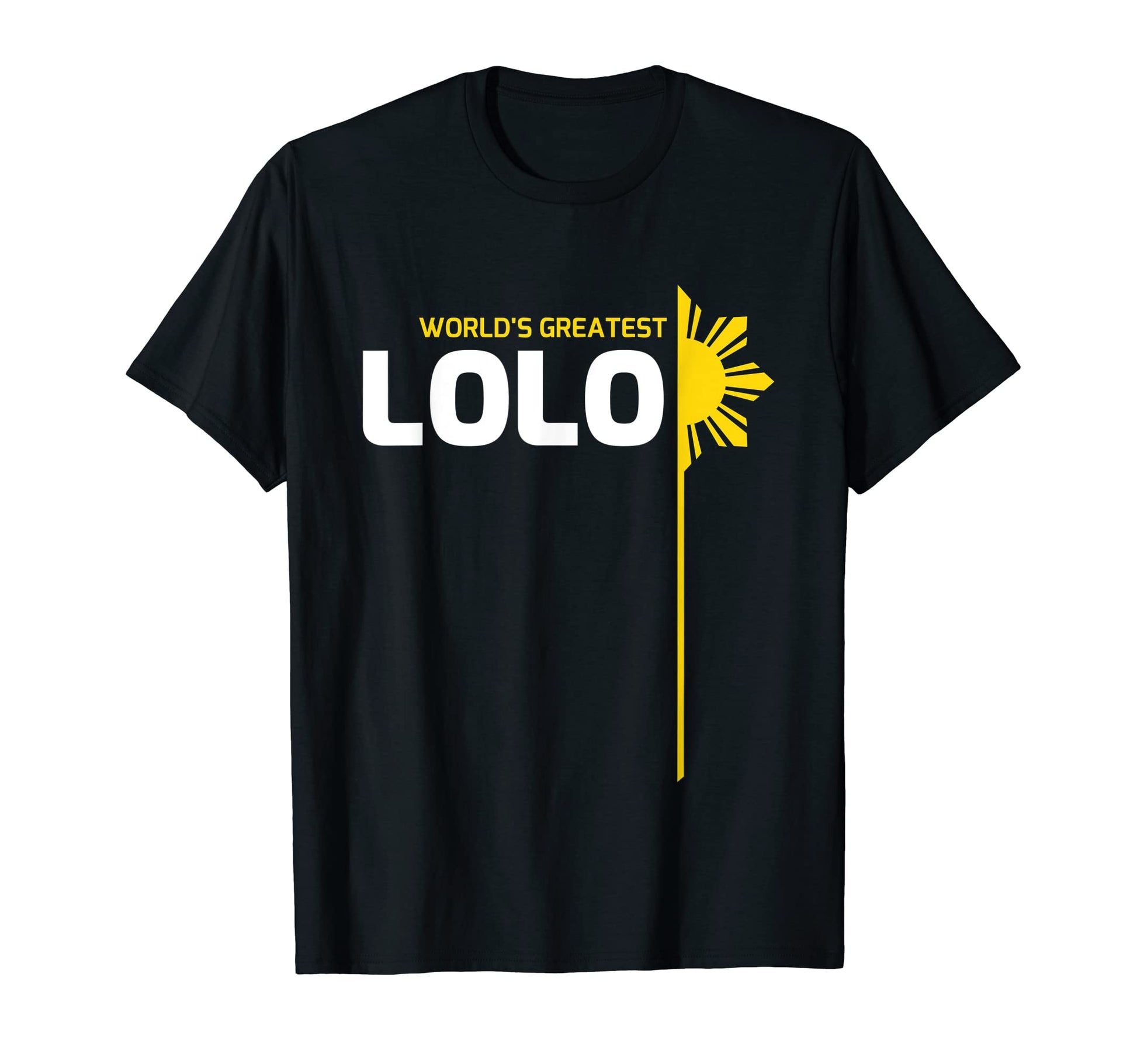 Worlds Greatest Lolo Filipino Grandpa T-Shirt - Trendy Graphic for Adults - T-Shirt, Sweatshirt, Hoodie