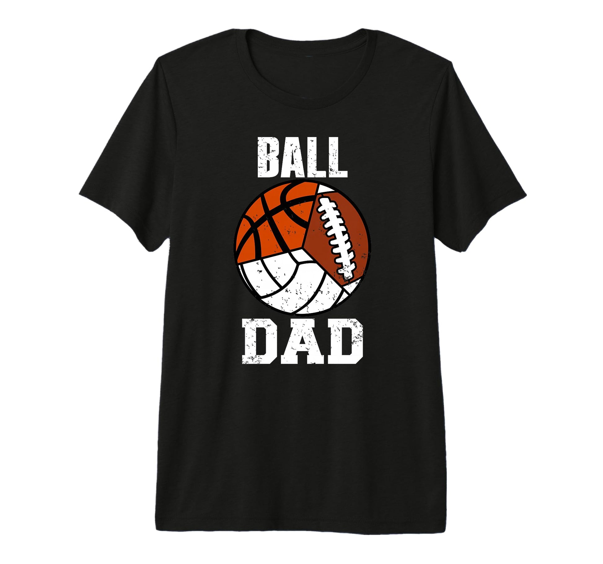 Mens Ball Dad Funny Volleyball T-Shirt - Casual Everyday Wear Men Women - T-Shirt, Sweatshirt, Hoodie