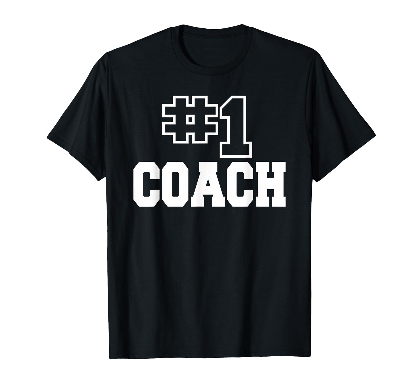 Number One Coach No 1 Manager T-Shirt - Aesthetic Graphic for Adults - T-Shirt, Sweatshirt, Hoodie
