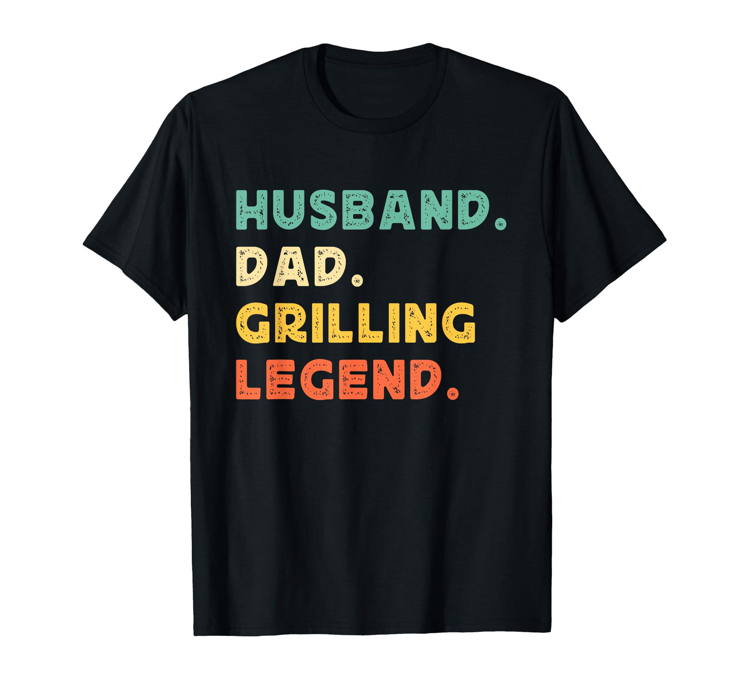 Husband Dad Grilling Legend Funny T-Shirt - Novelty Apparel for Adults - T-Shirt, Sweatshirt, Hoodie