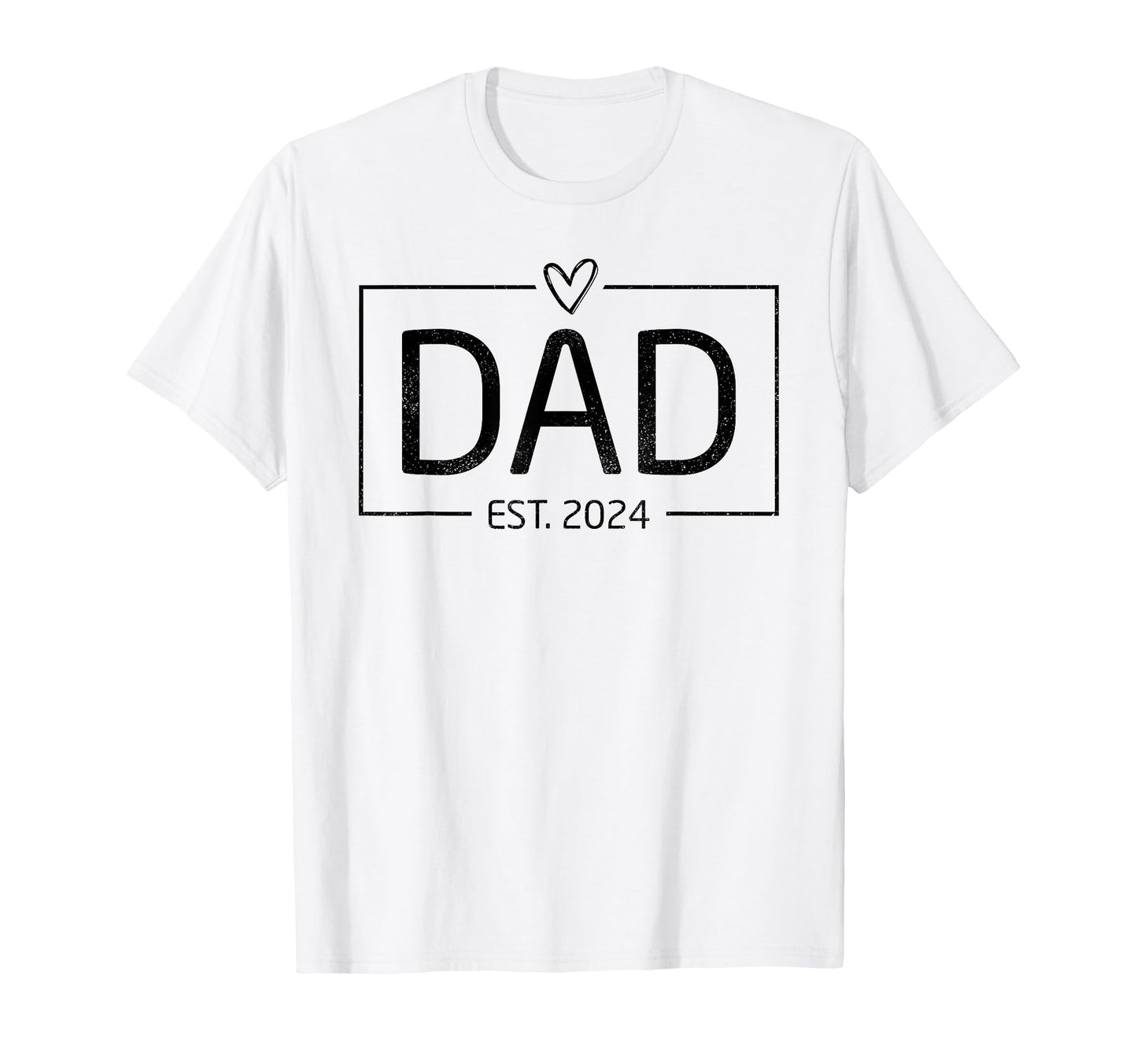 Dad Est 2024 Expect 2024 Father 2024 T-Shirt - Novelty Apparel for Adults - T-Shirt, Sweatshirt, Hoodie