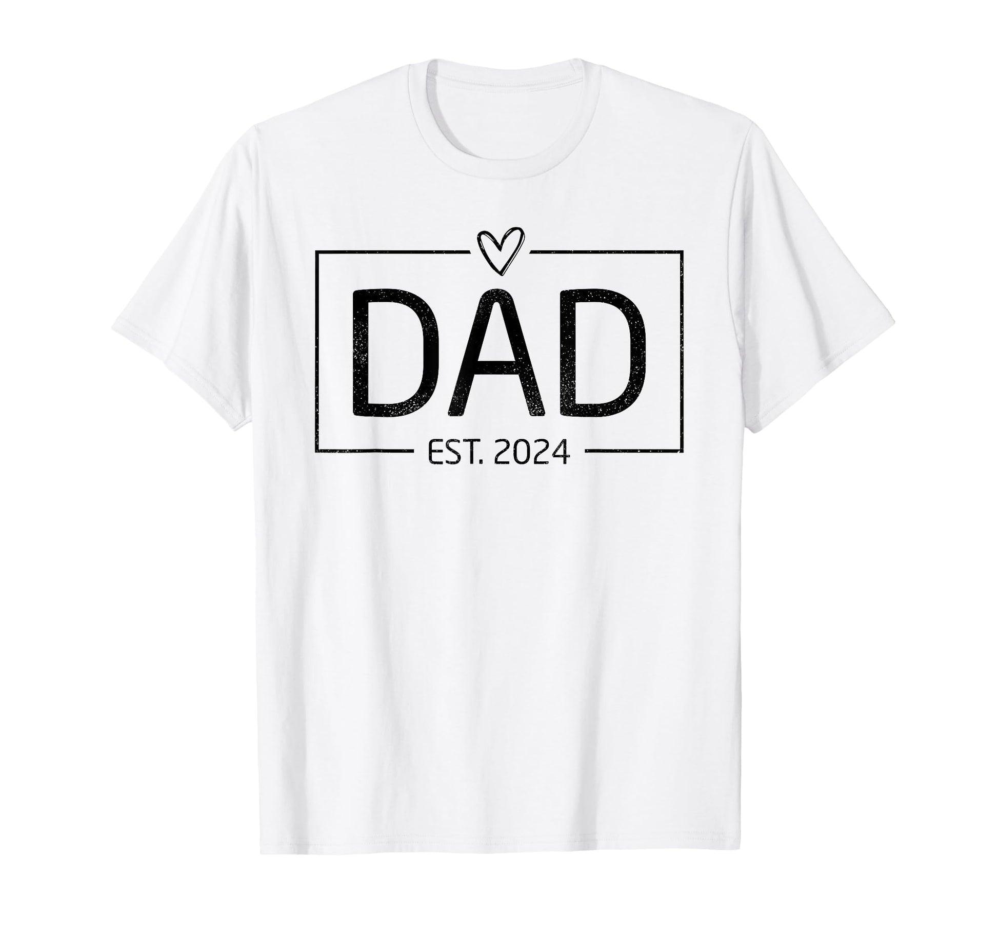 Dad Est 2024 Expect 2024 Father 2024 T-Shirt - Novelty Apparel for Adults - T-Shirt, Sweatshirt, Hoodie