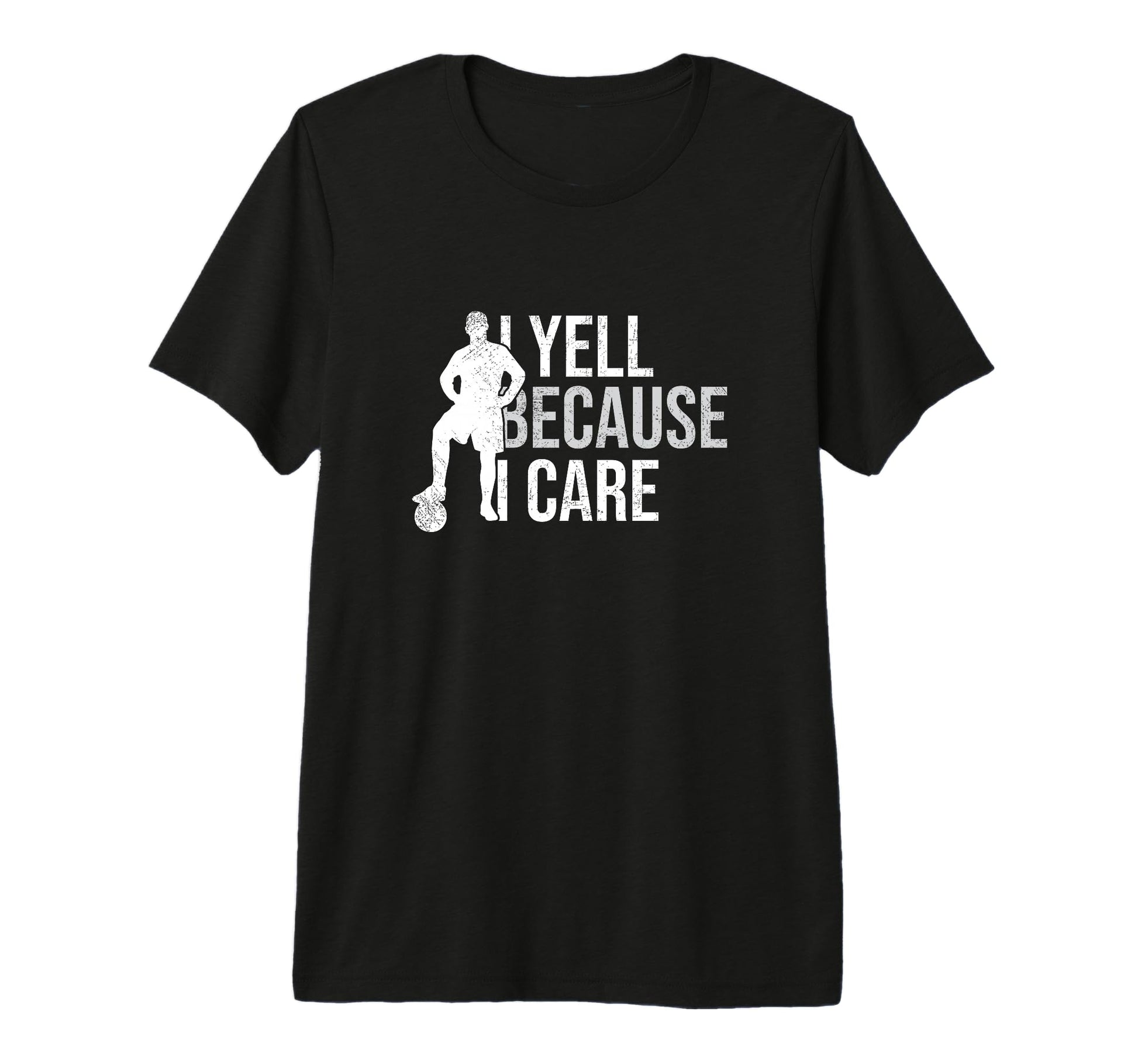 Funny Soccer Fan I Yell Because I T-Shirt - Streetwear Style for Adults - T-Shirt, Sweatshirt, Hoodie