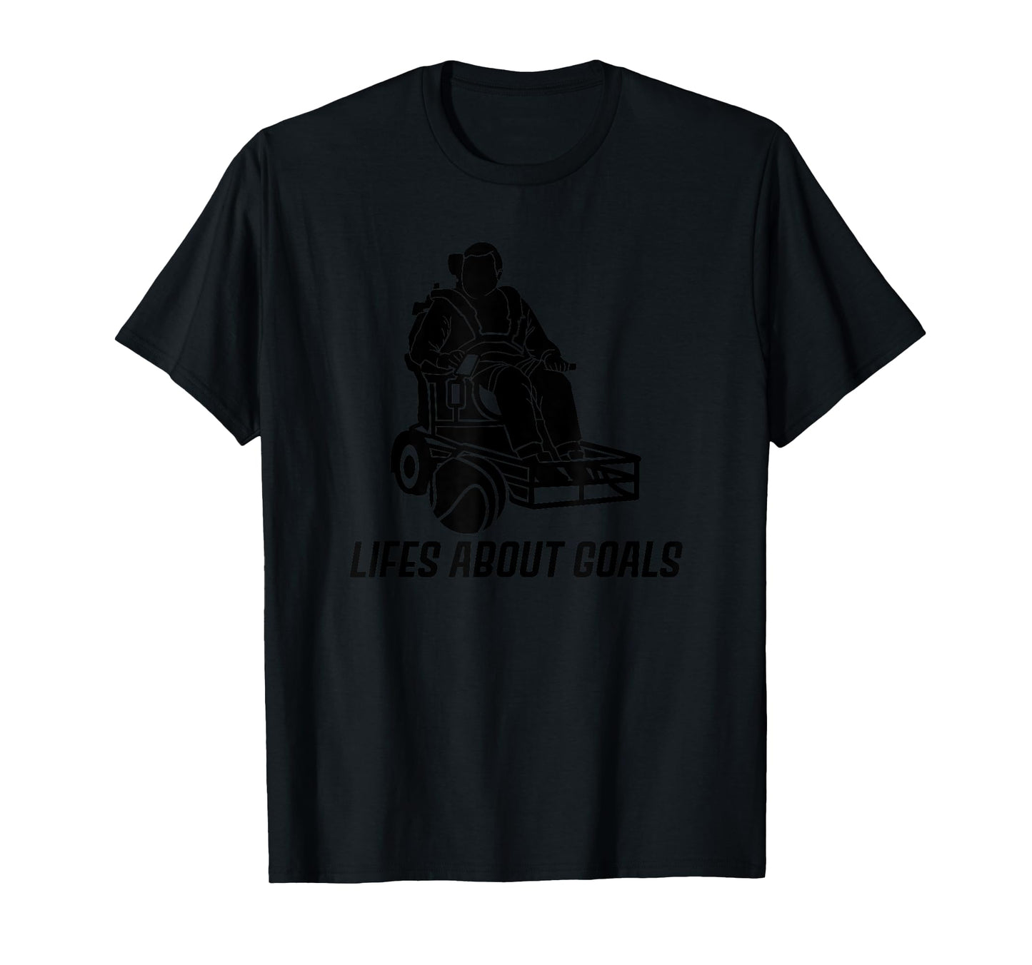 Wheelchair Soccer Lover Handicap T-Shirt - Fun Novelty Design for Adults - T-Shirt, Sweatshirt, Hoodie