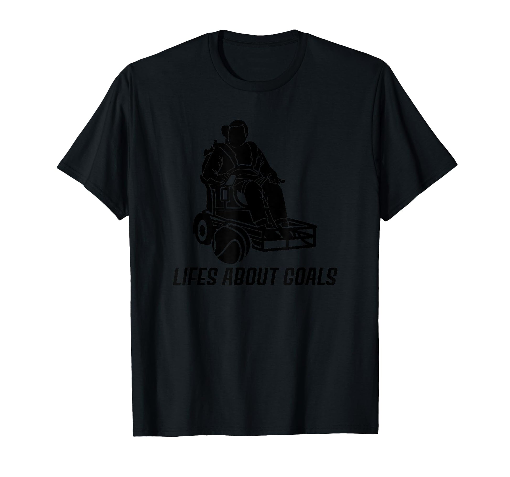 Wheelchair Soccer Lover Handicap T-Shirt - Fun Novelty Design for Adults - T-Shirt, Sweatshirt, Hoodie