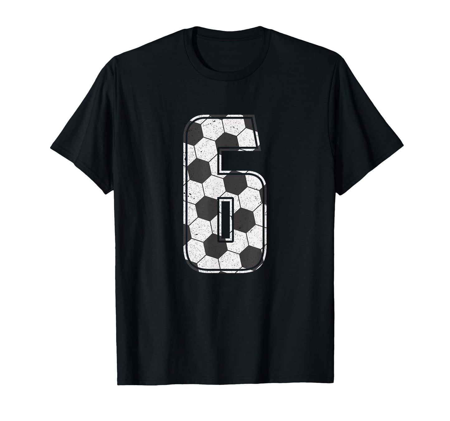 Soccer Player Number 6 Six Soccer T-Shirt - Streetwear Style Men Women - T-Shirt, Sweatshirt, Hoodie