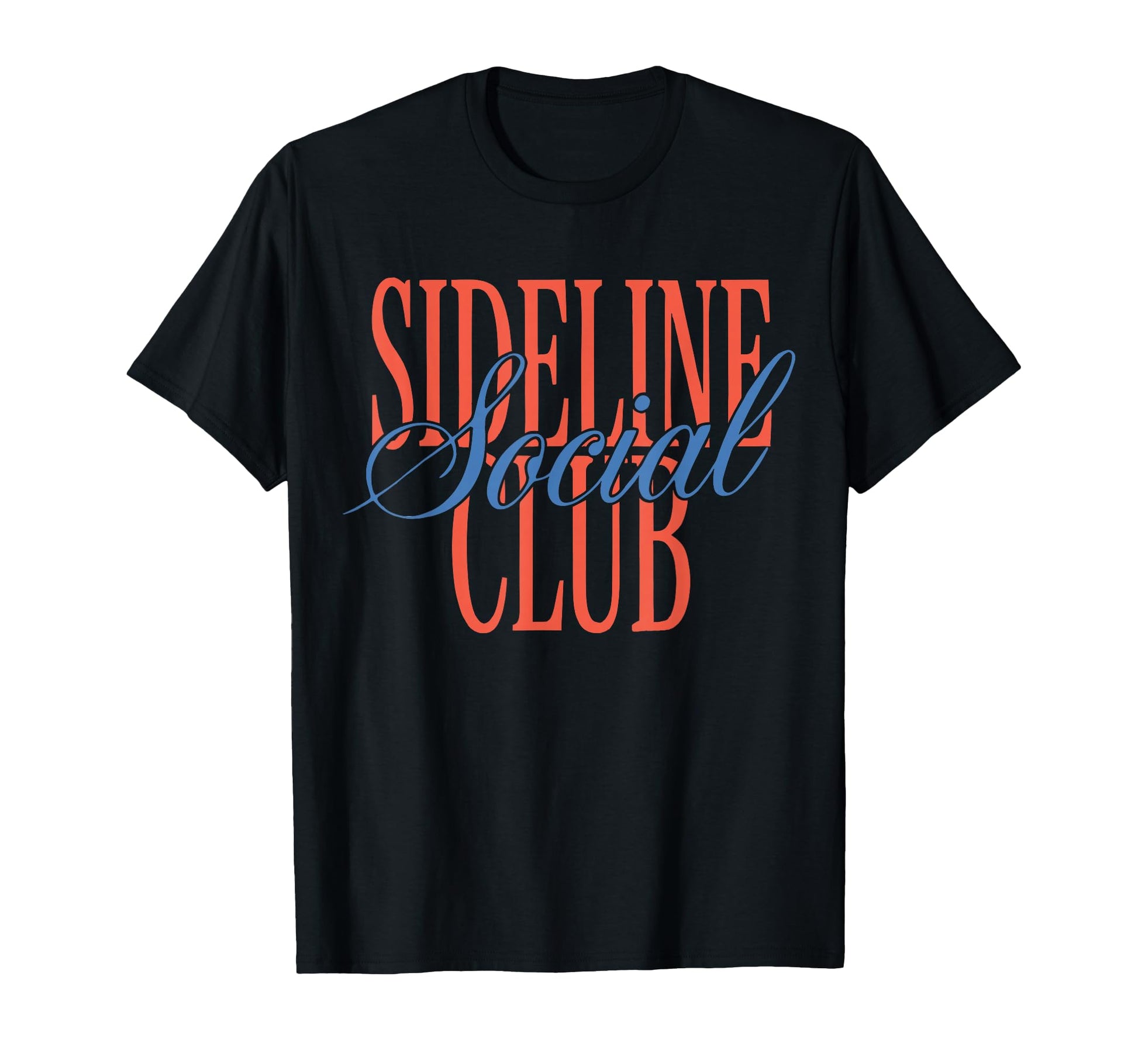 Sideline Social Club Baseball Soccer T-Shirt - Aesthetic Graphic Unisex - T-Shirt, Sweatshirt, Hoodie