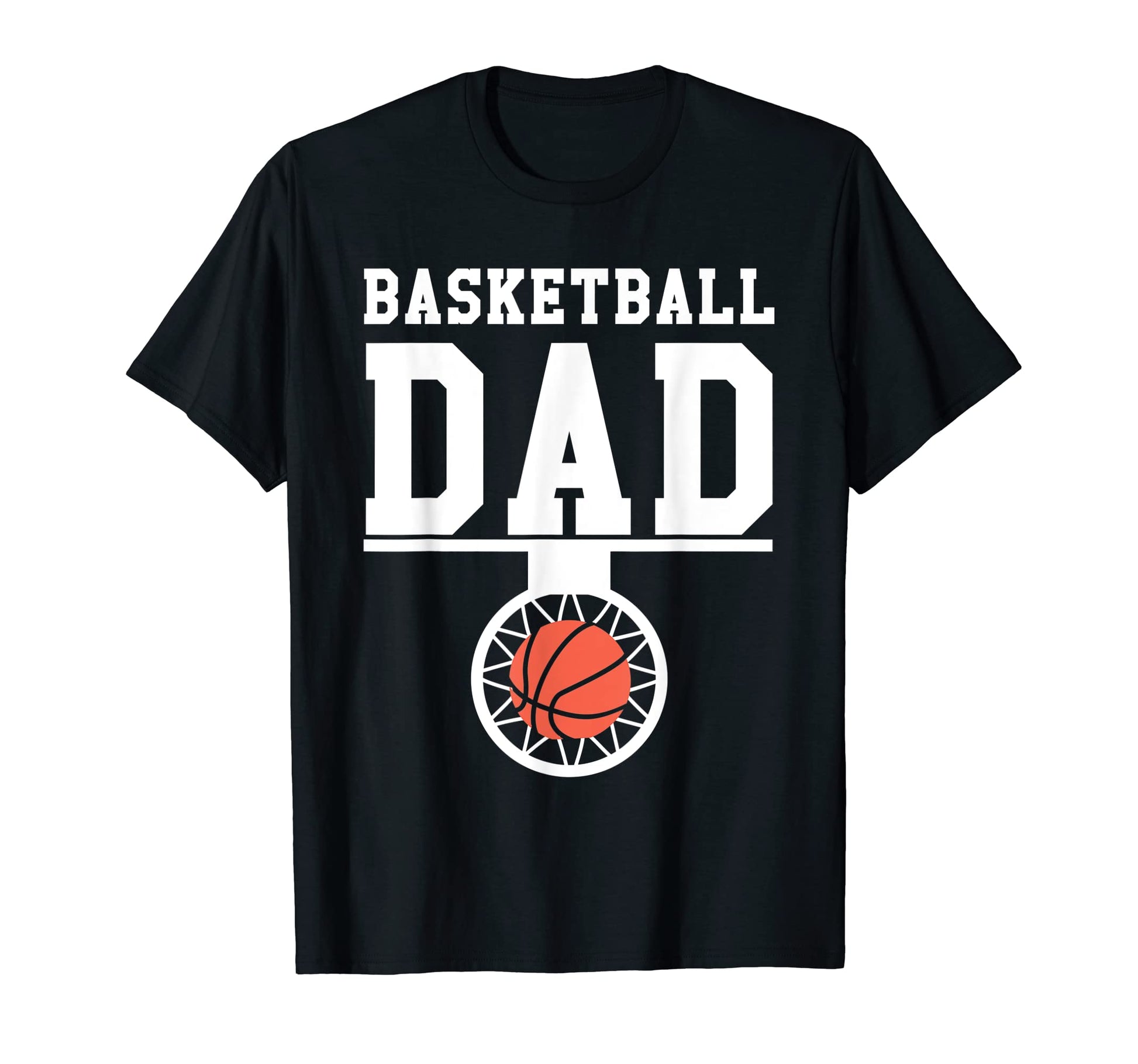 Mens Love Support Basketball Dad T-Shirt - Unique Graphic Men Women - T-Shirt, Sweatshirt, Hoodie