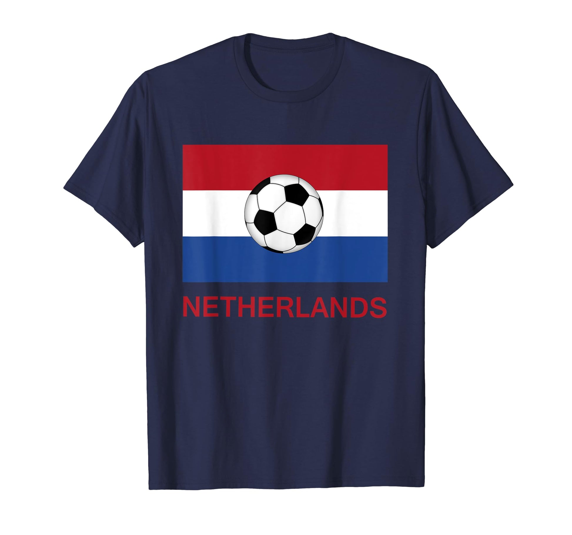 Netherlands Soccer Futbol T-Shirt - Custom Art Print Men Women - T-Shirt, Sweatshirt, Hoodie