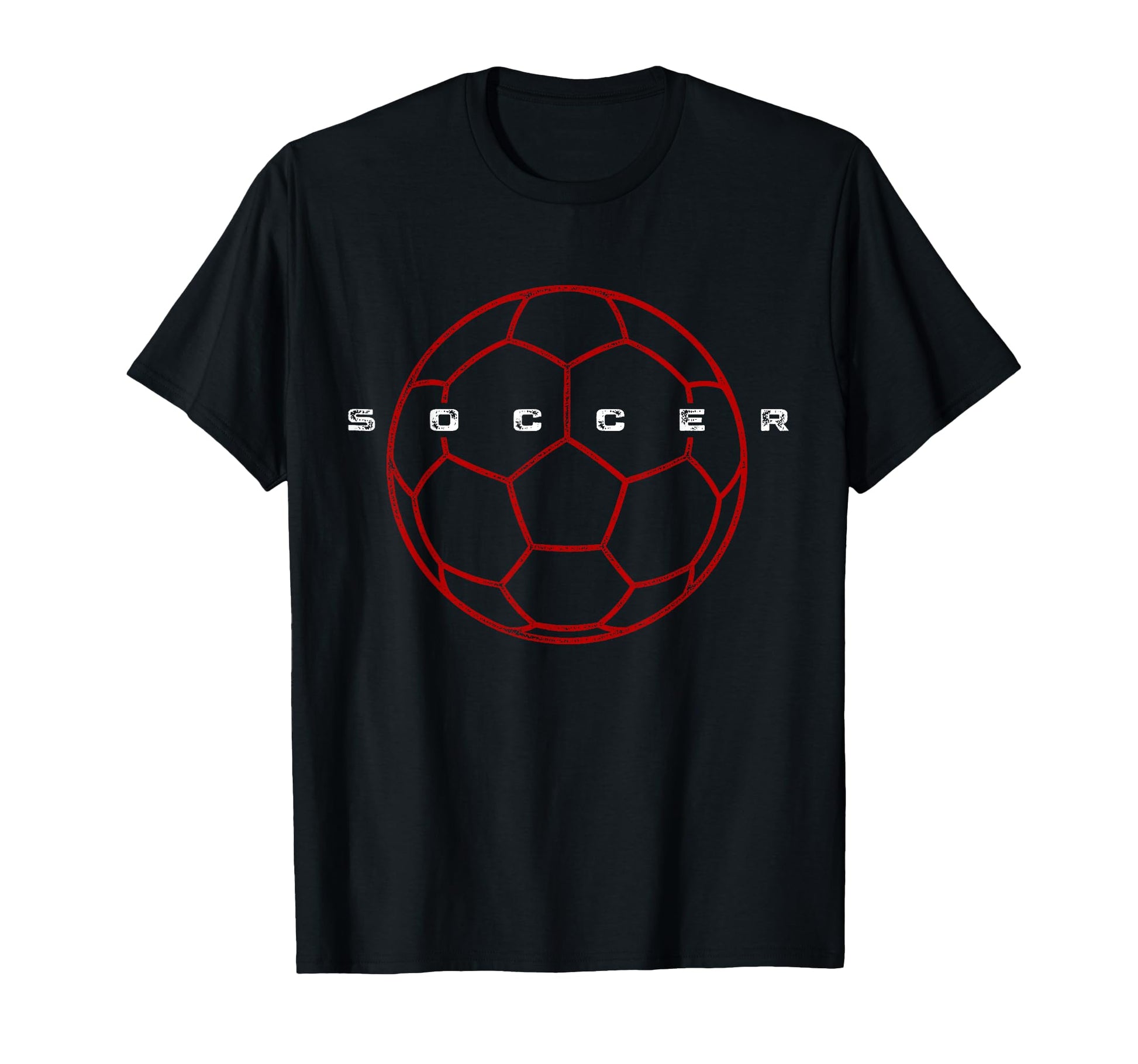 Soccer Ball Soccer Sports Players Fans T-Shirt - Custom Art Print Unisex - T-Shirt, Sweatshirt, Hoodie