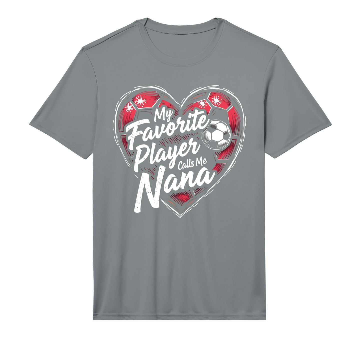 Proud Soccer Nana Funny Grandma Lover T-Shirt - Aesthetic Graphic Unisex - T-Shirt, Sweatshirt, Hoodie