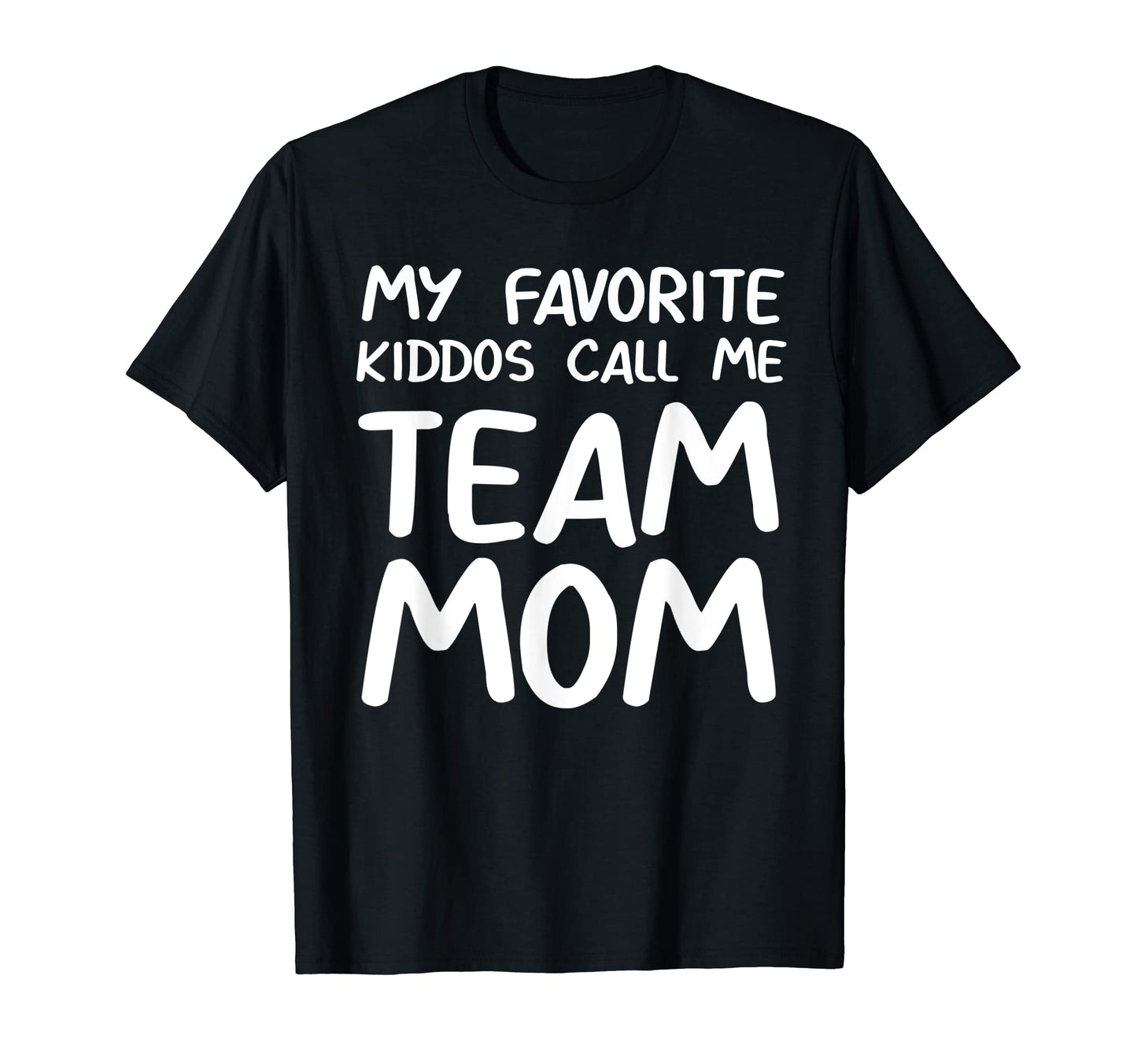 Team Mom Softball Baseball Soccer T-Shirt - Minimalist Print for Adults - T-Shirt, Sweatshirt, Hoodie