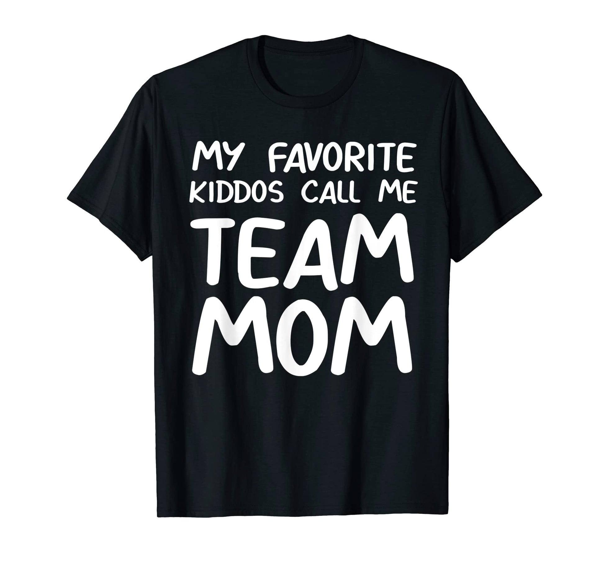 Team Mom Softball Baseball Soccer T-Shirt - Minimalist Print for Adults - T-Shirt, Sweatshirt, Hoodie