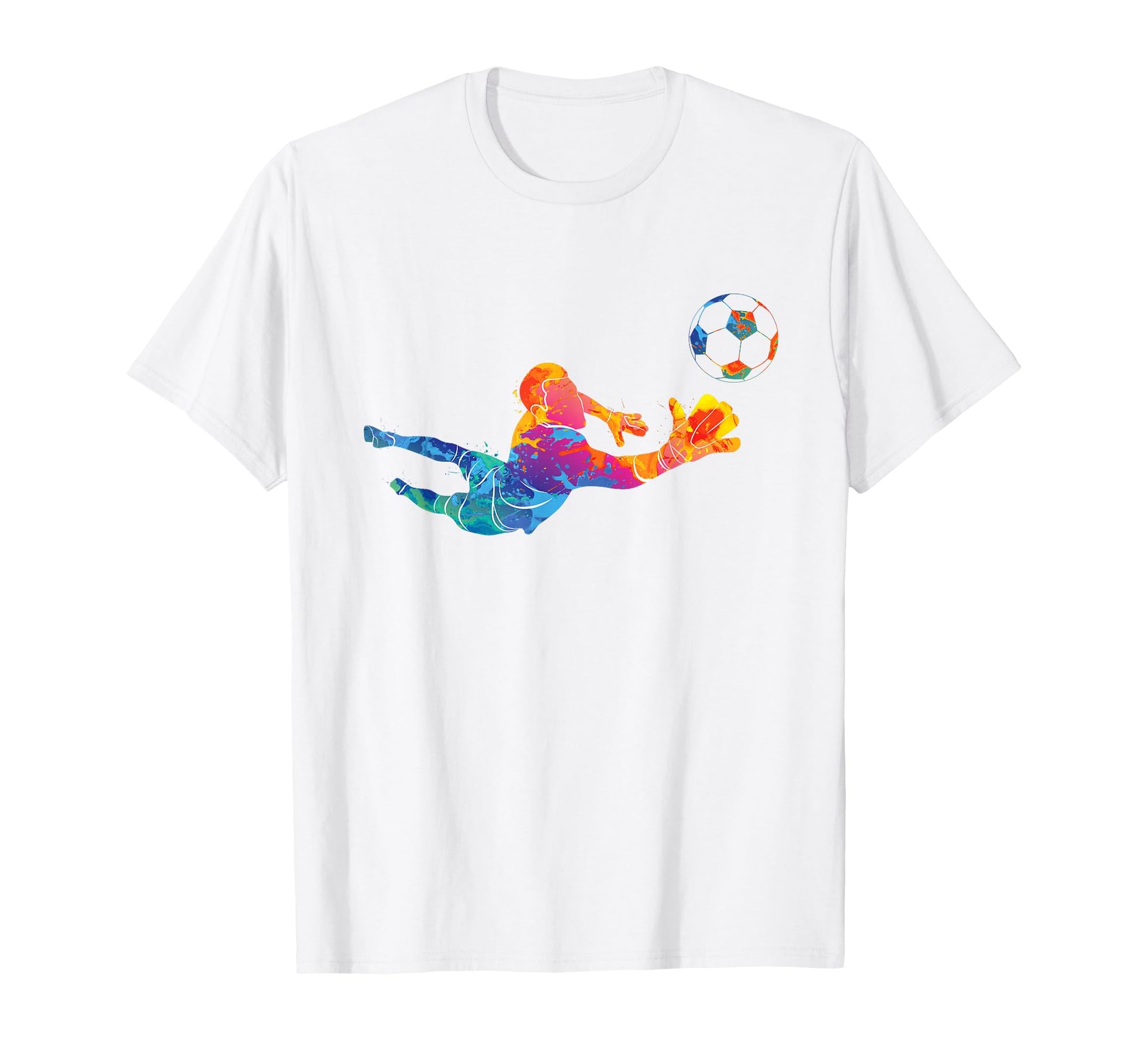 Goalkeeper Ball Sport Soccer T-Shirt - Aesthetic Graphic for Adults - T-Shirt, Sweatshirt, Hoodie